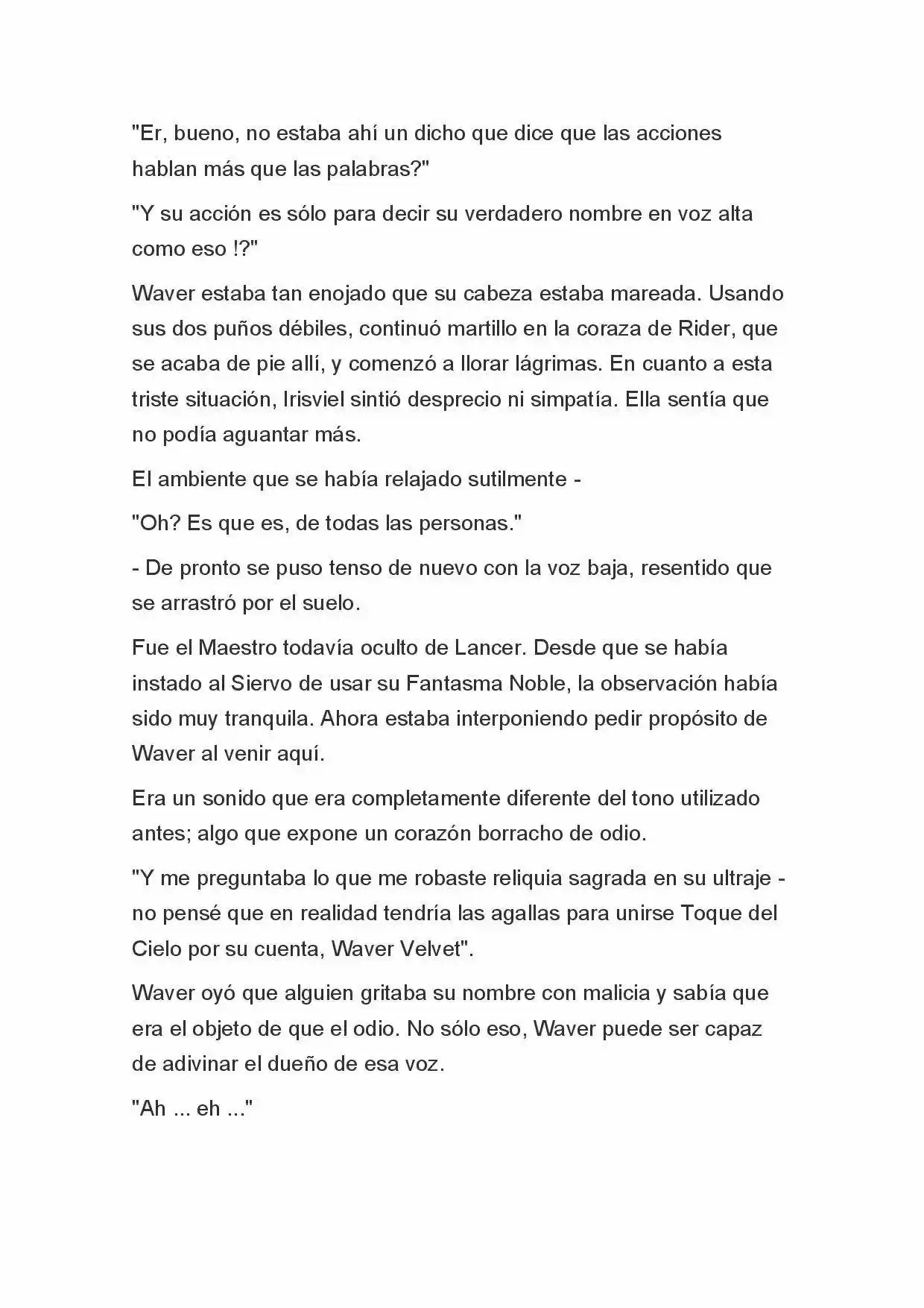 Fate Zero Novela capítulo 18, página 16