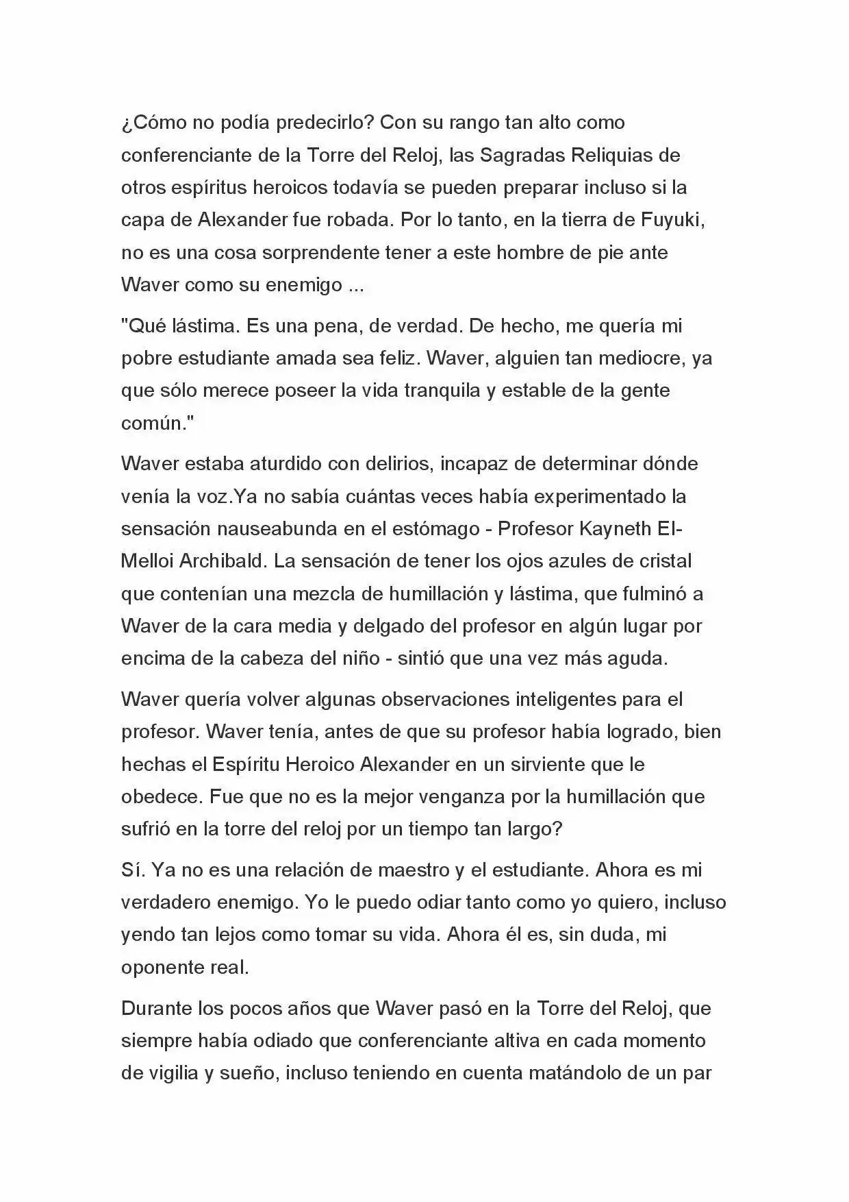 Fate Zero Novela capítulo 18, página 17
