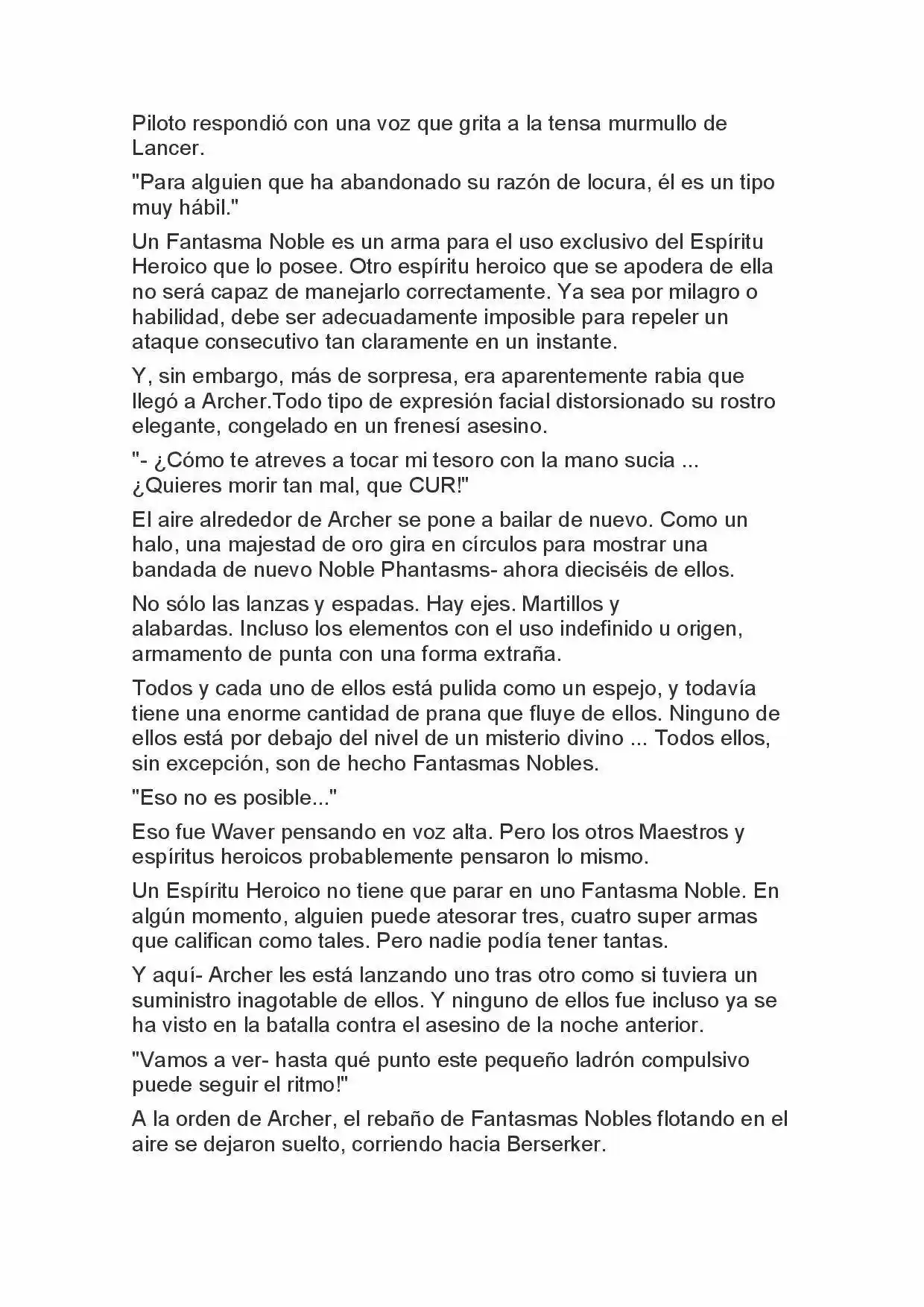 Fate Zero Novela capítulo 19, página 8