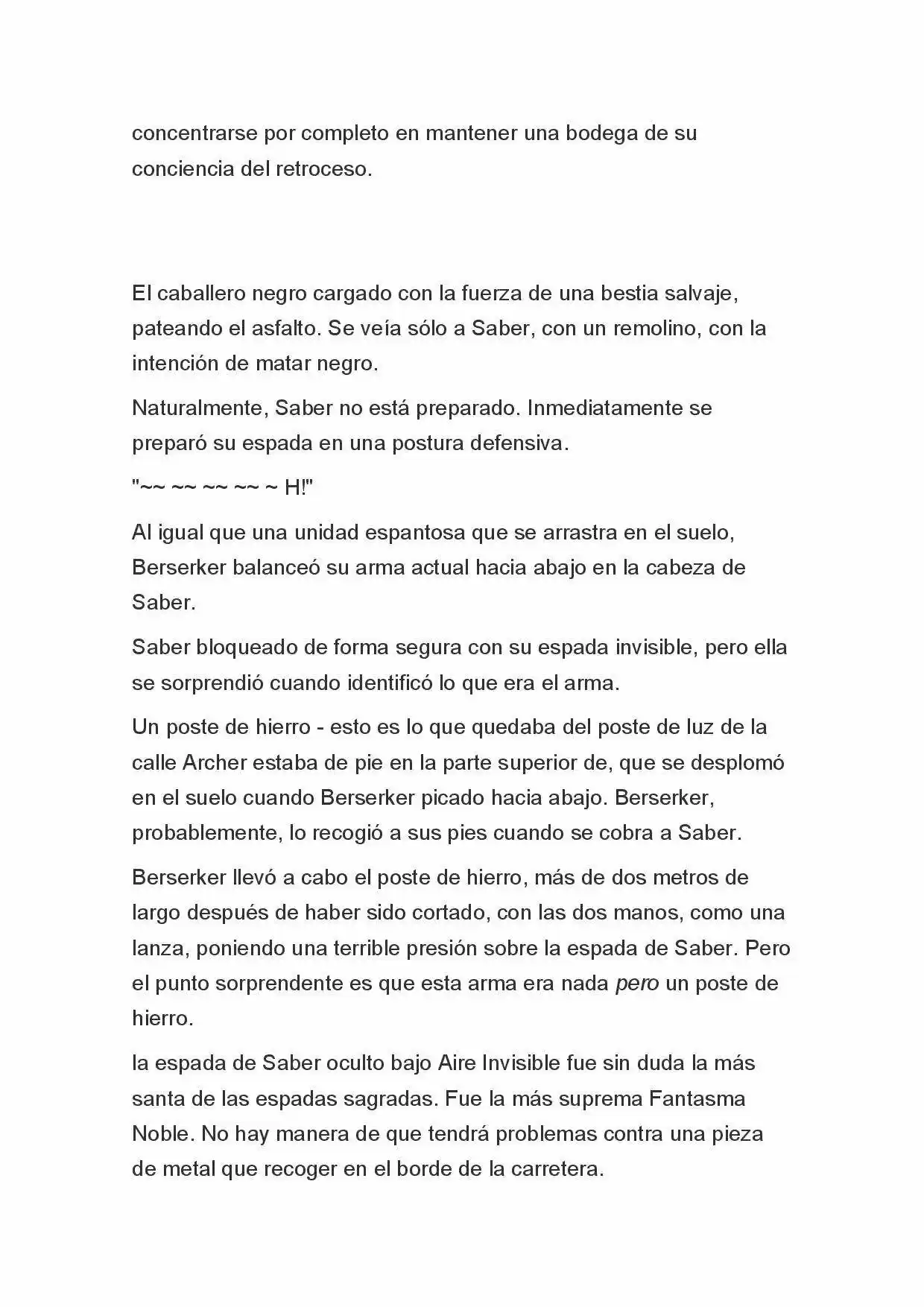 Fate Zero Novela capítulo 20, página 4