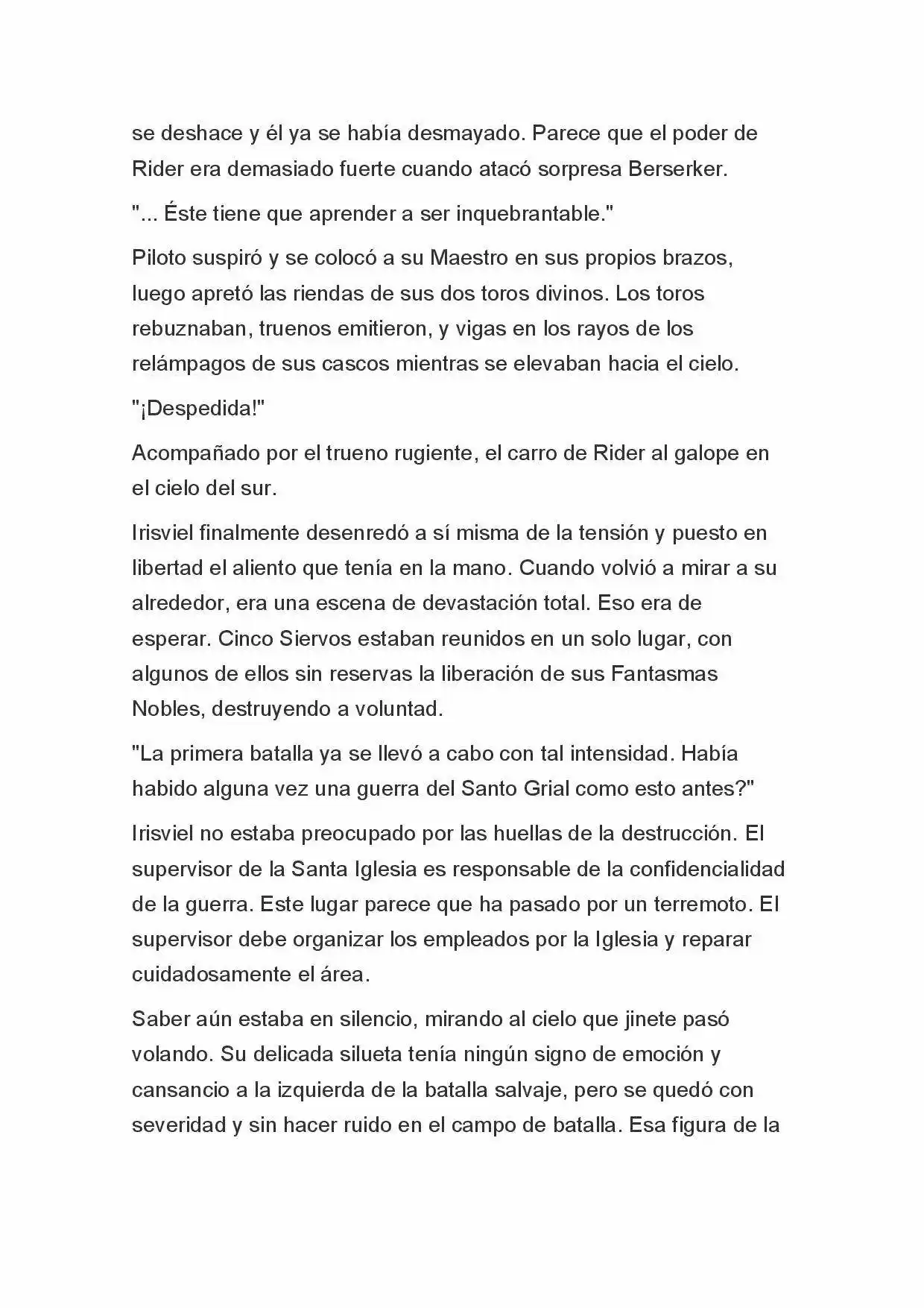 Fate Zero Novela capítulo 20, página 21