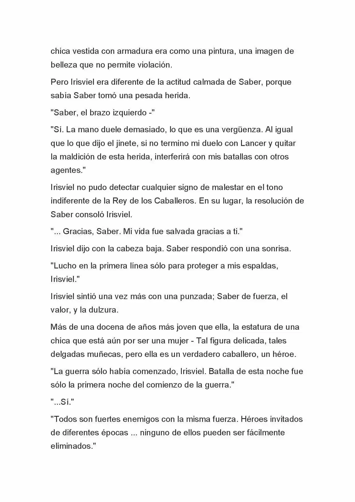 Fate Zero Novela capítulo 20, página 22