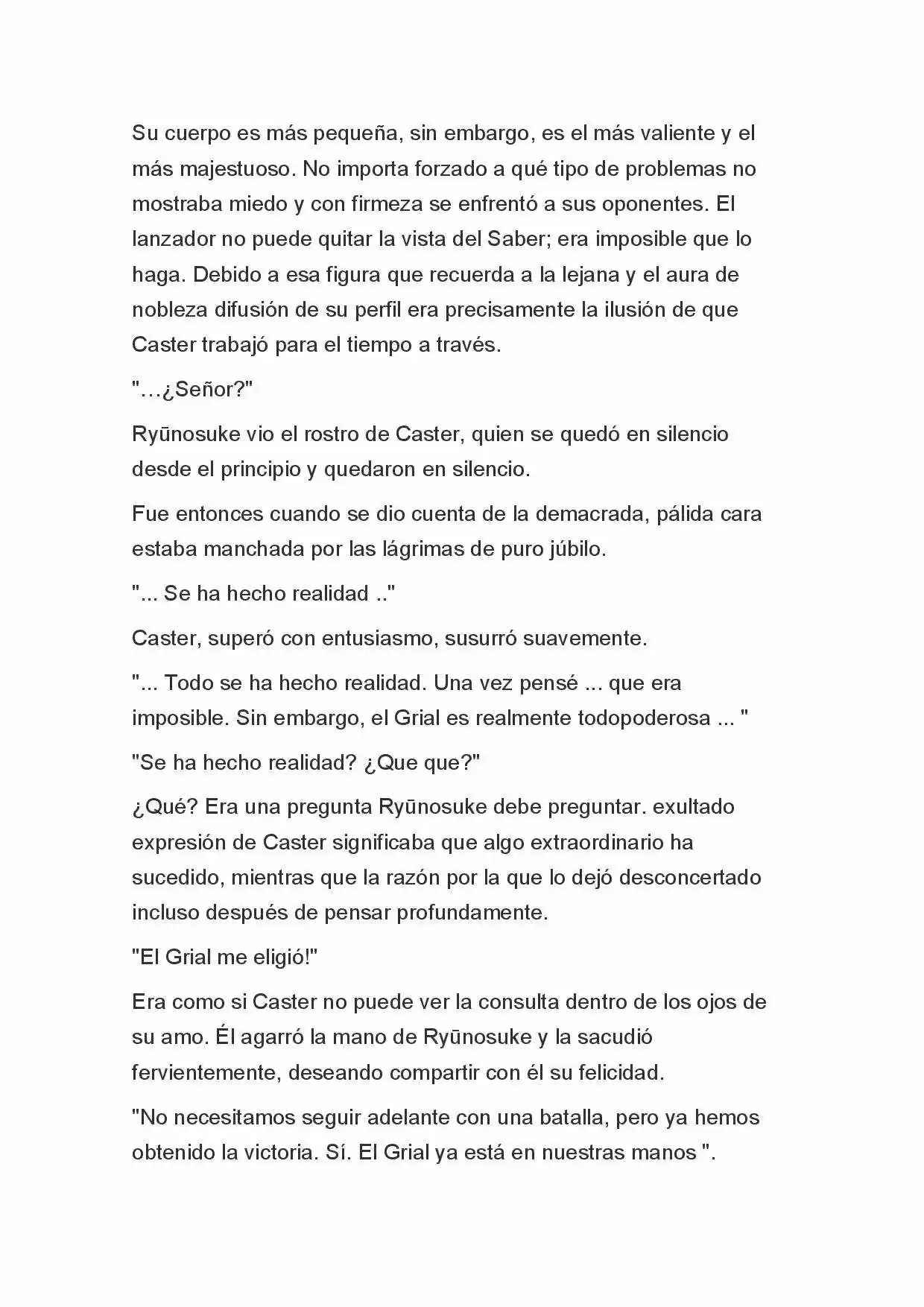 Fate Zero Novela capítulo 21, página 3