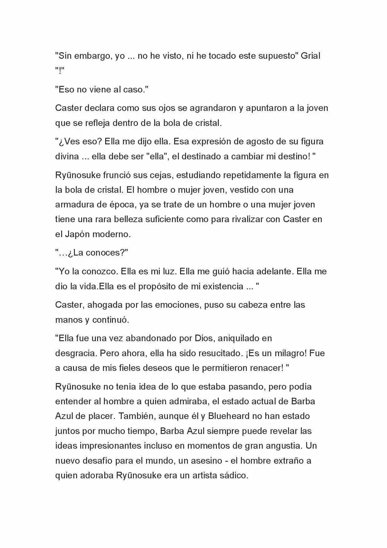 Fate Zero Novela capítulo 21, página 4