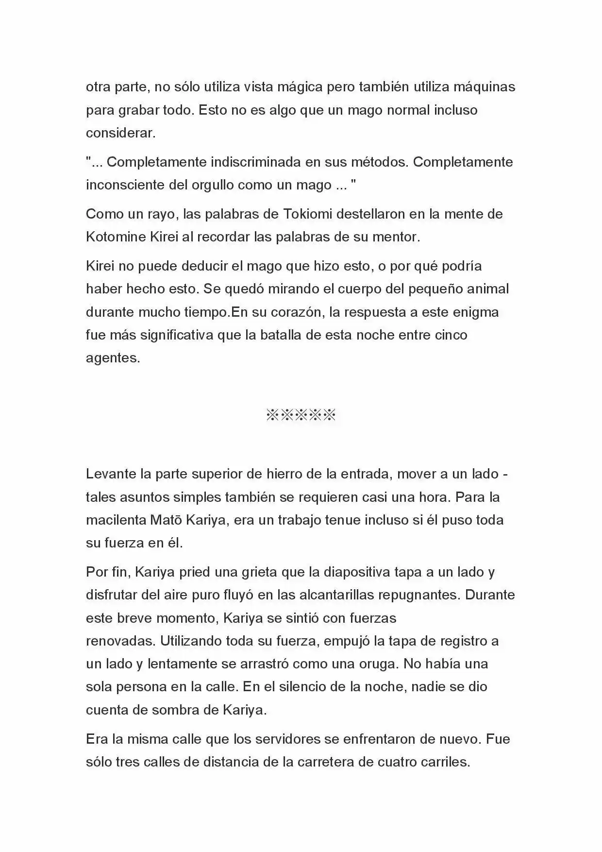 Fate Zero Novela capítulo 21, página 9