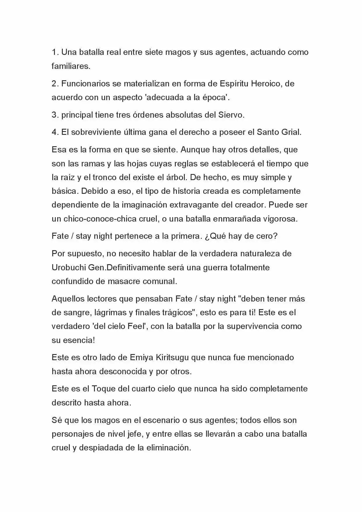 Fate Zero Novela capítulo 23, página 3