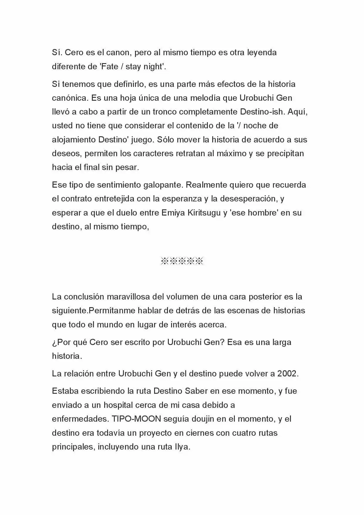 Fate Zero Novela capítulo 23, página 4