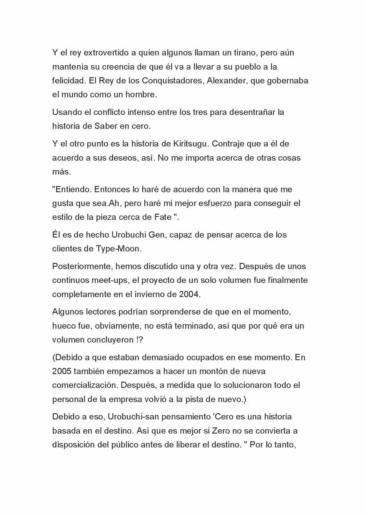 Fate Zero Novela capítulo 23, página 7