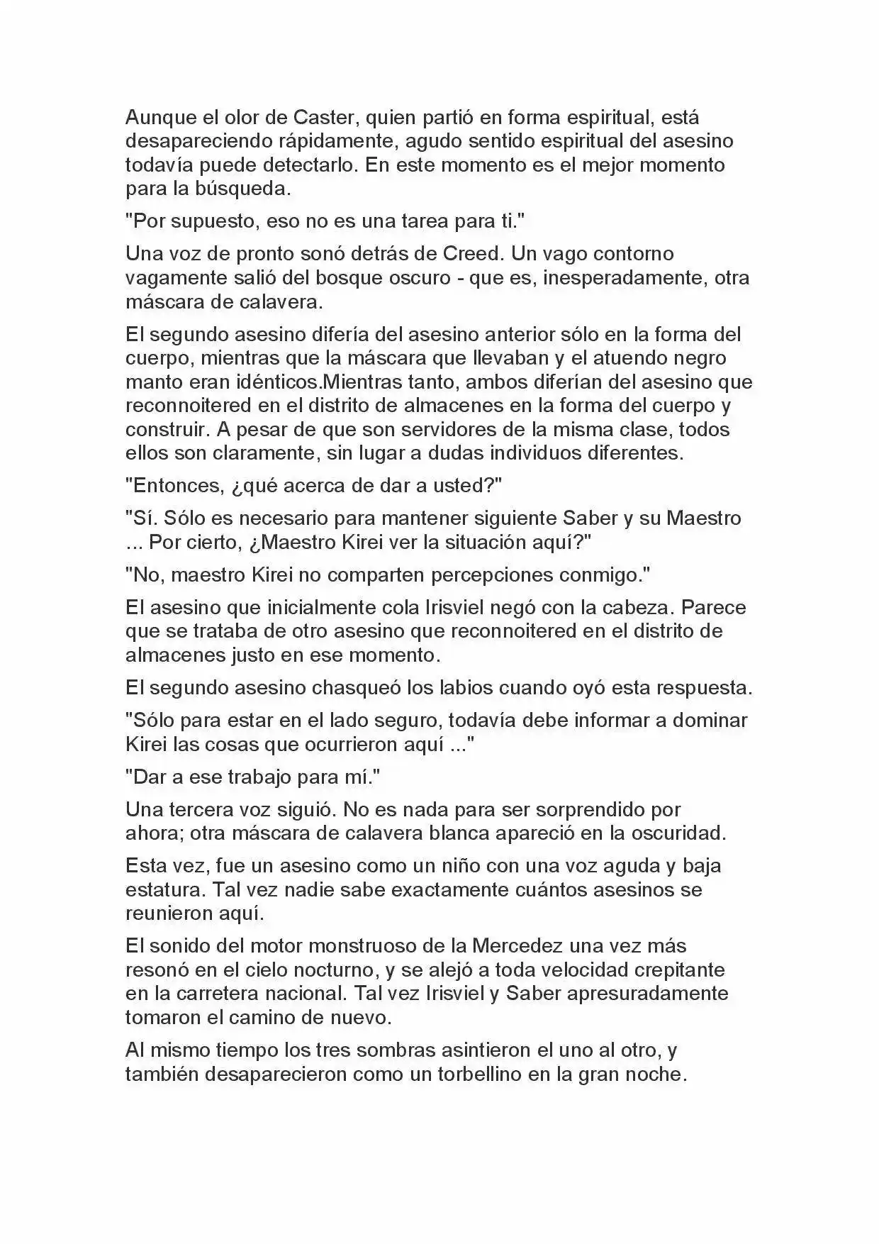 Fate Zero Novela capítulo 24, página 12