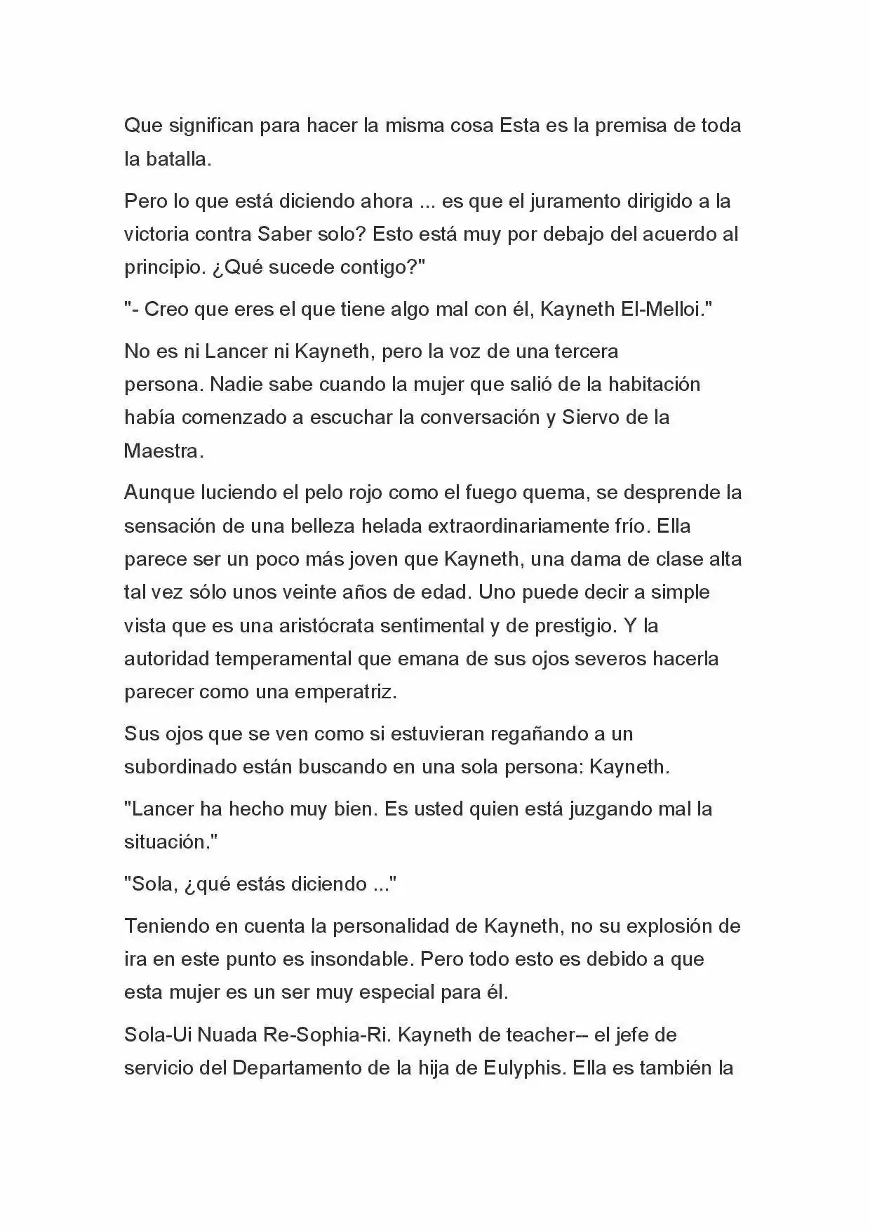 Fate Zero Novela capítulo 25, página 9
