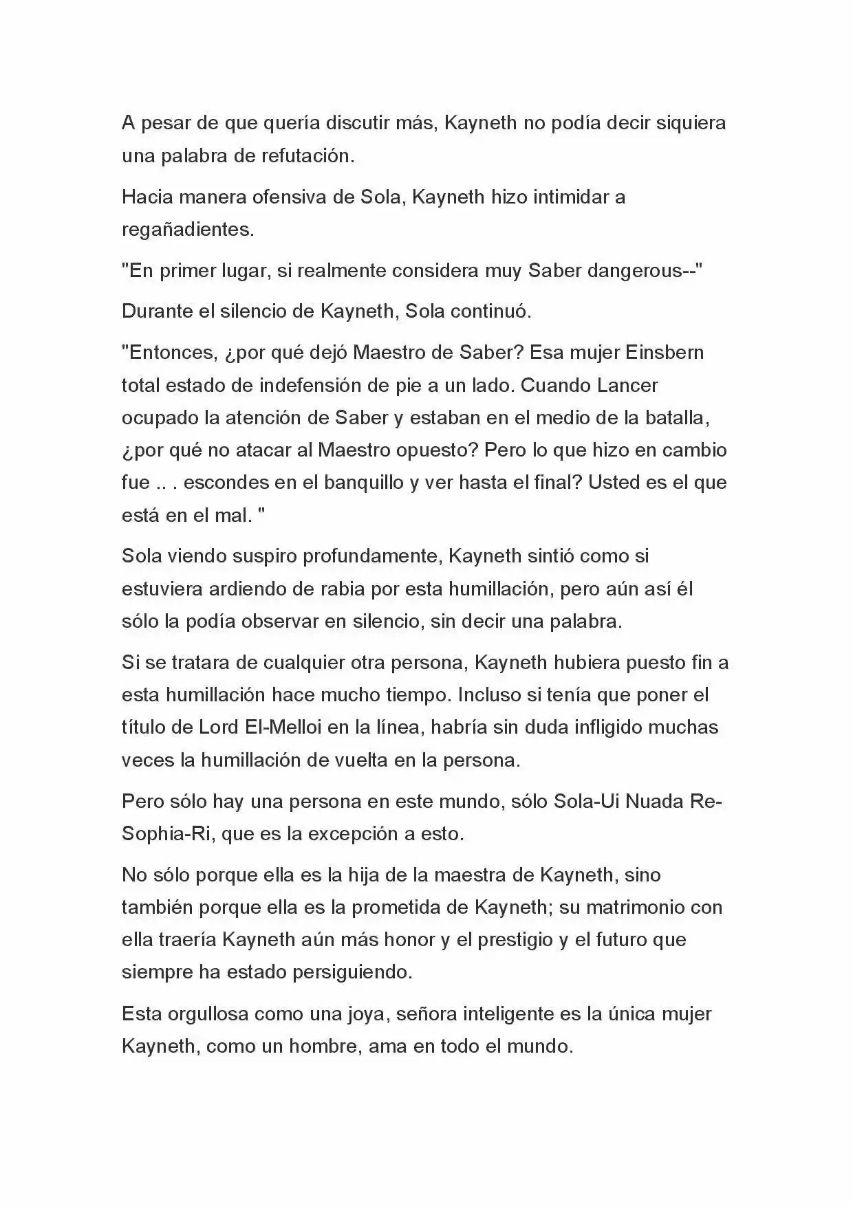 Fate Zero Novela capítulo 25, página 12