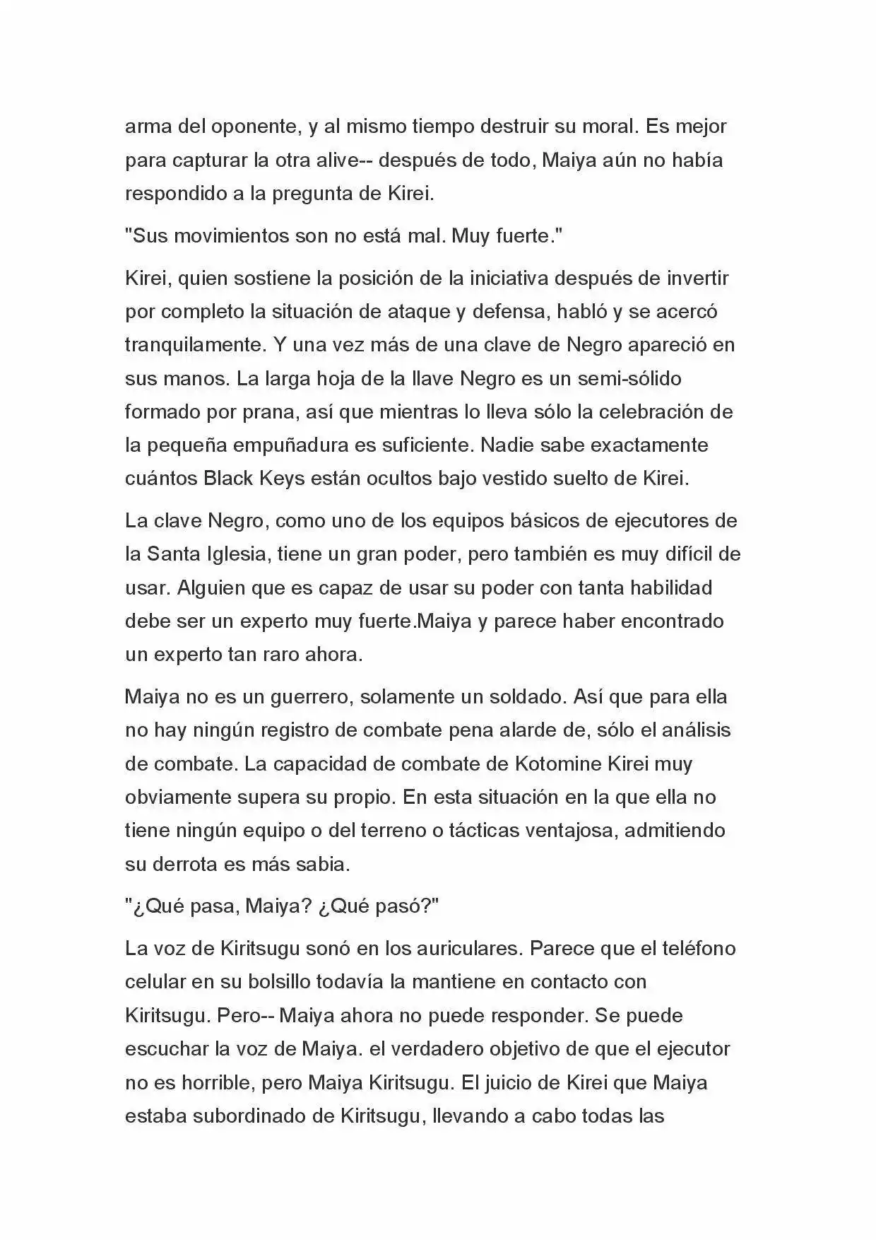 Fate Zero Novela capítulo 25, página 30