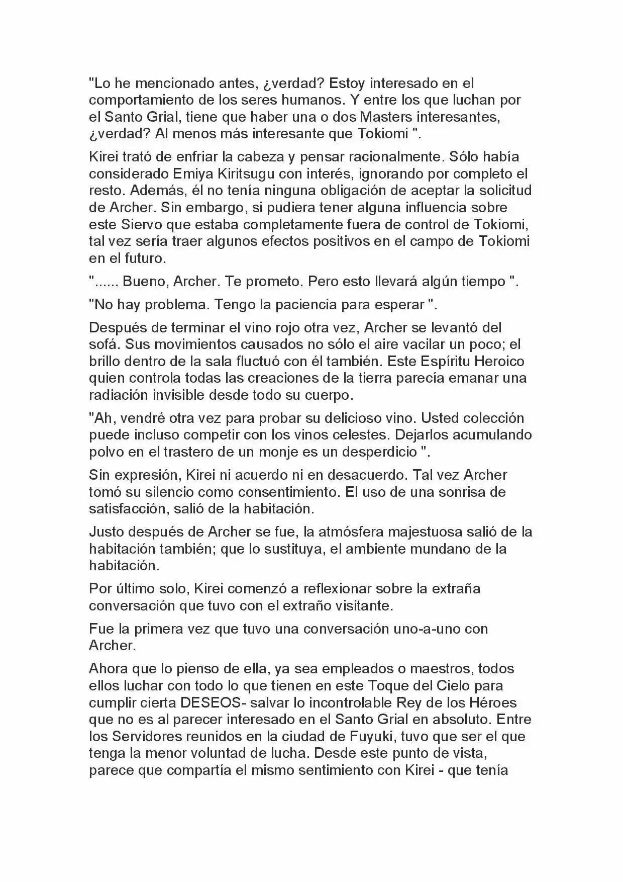 Fate Zero Novela capítulo 26, página 14