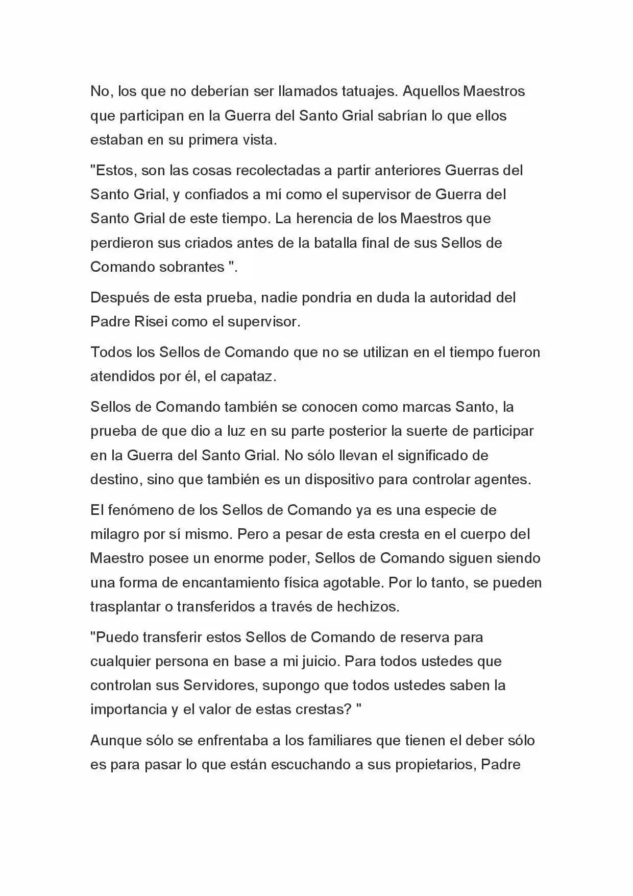 Fate Zero Novela capítulo 28, página 3