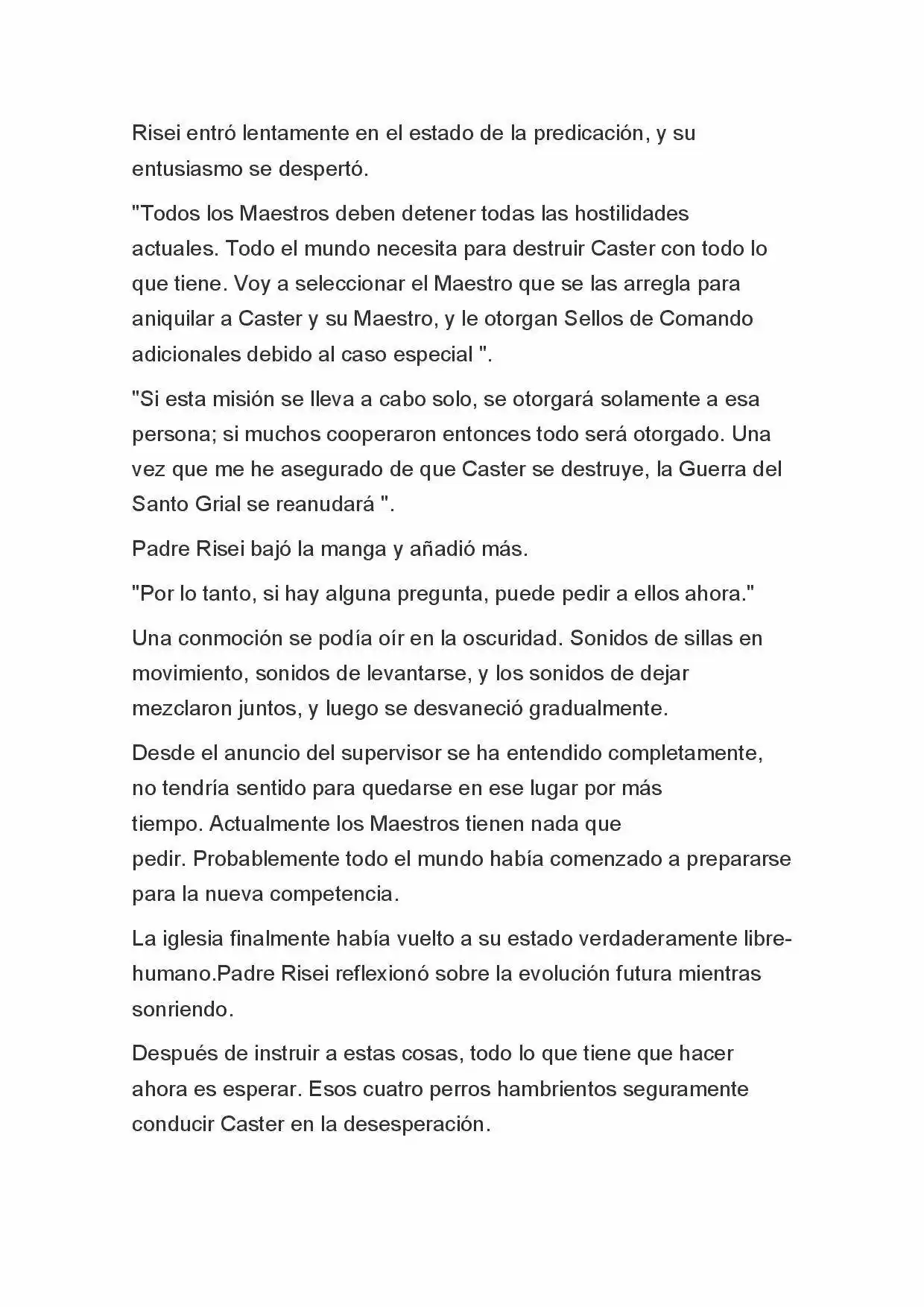Fate Zero Novela capítulo 28, página 4