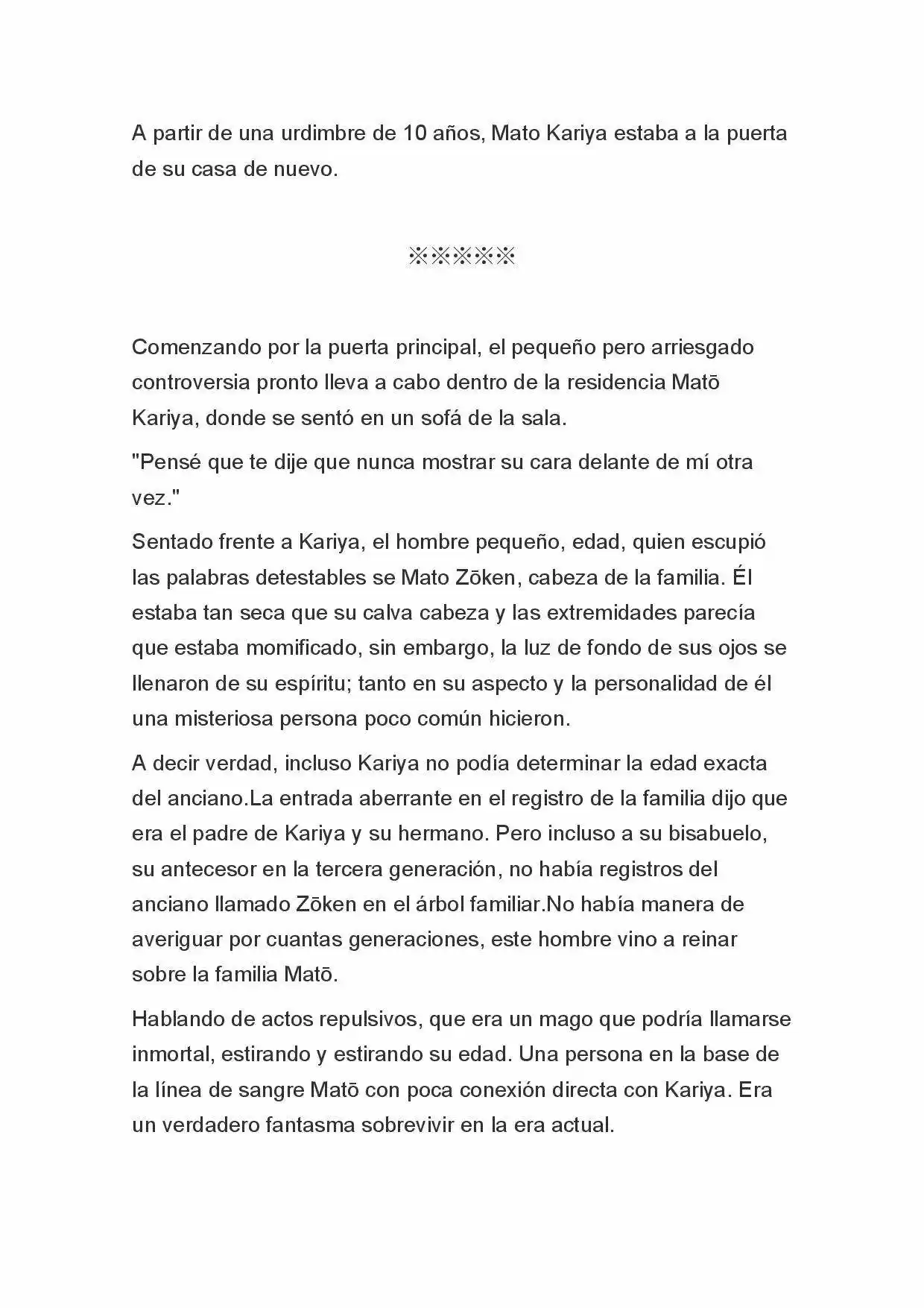Fate Zero Novela capítulo 3, página 9