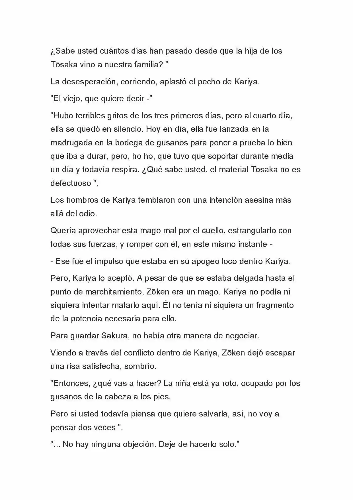 Fate Zero Novela capítulo 3, página 14