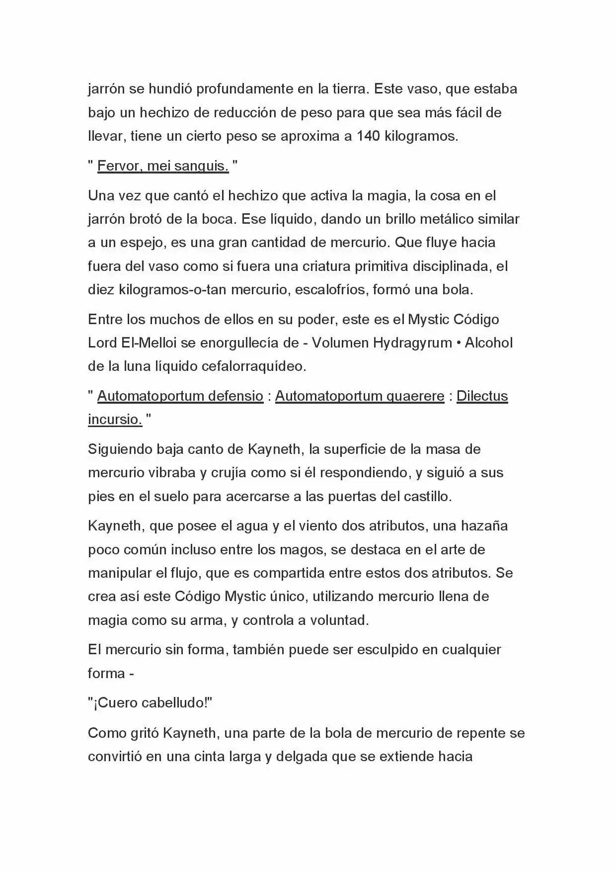 Fate Zero Novela capítulo 32, página 4