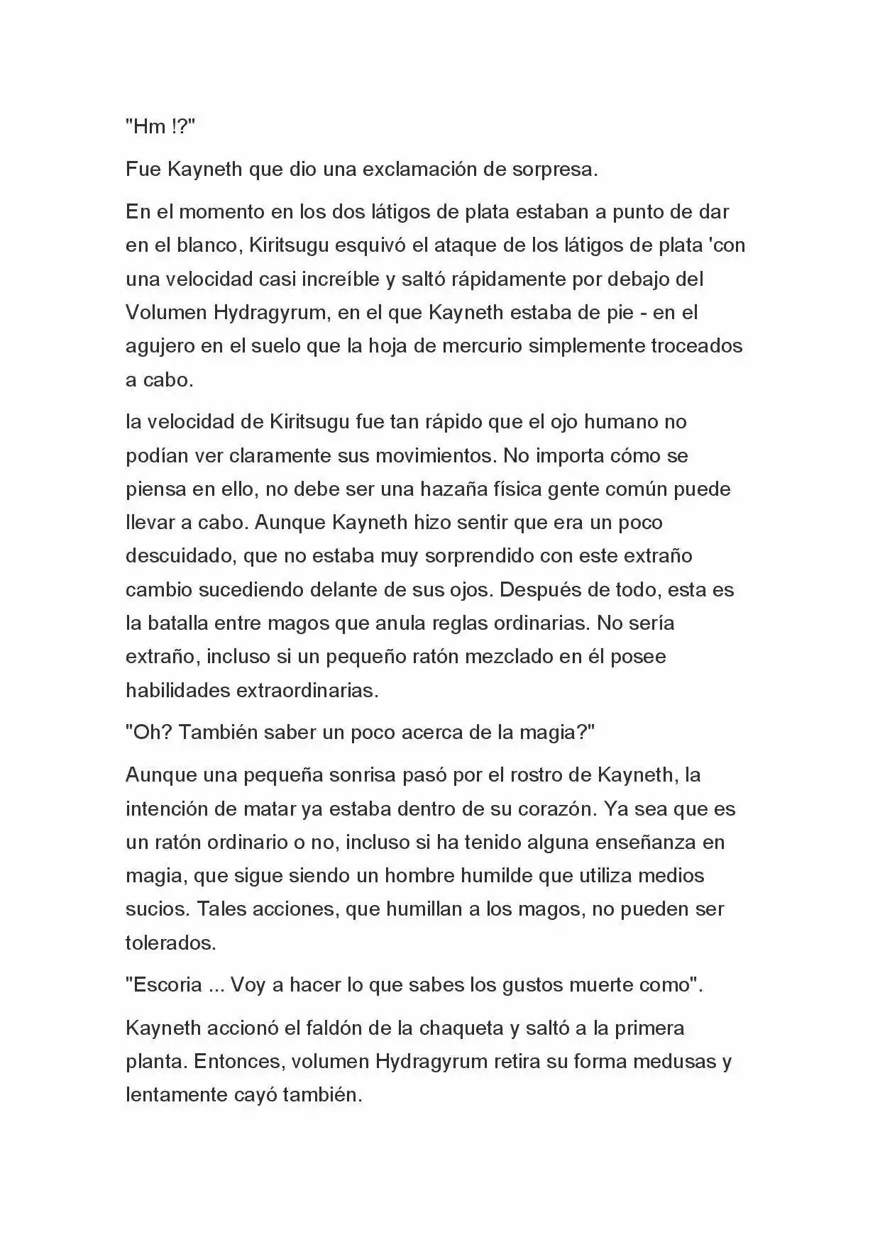 Fate Zero Novela capítulo 32, página 11