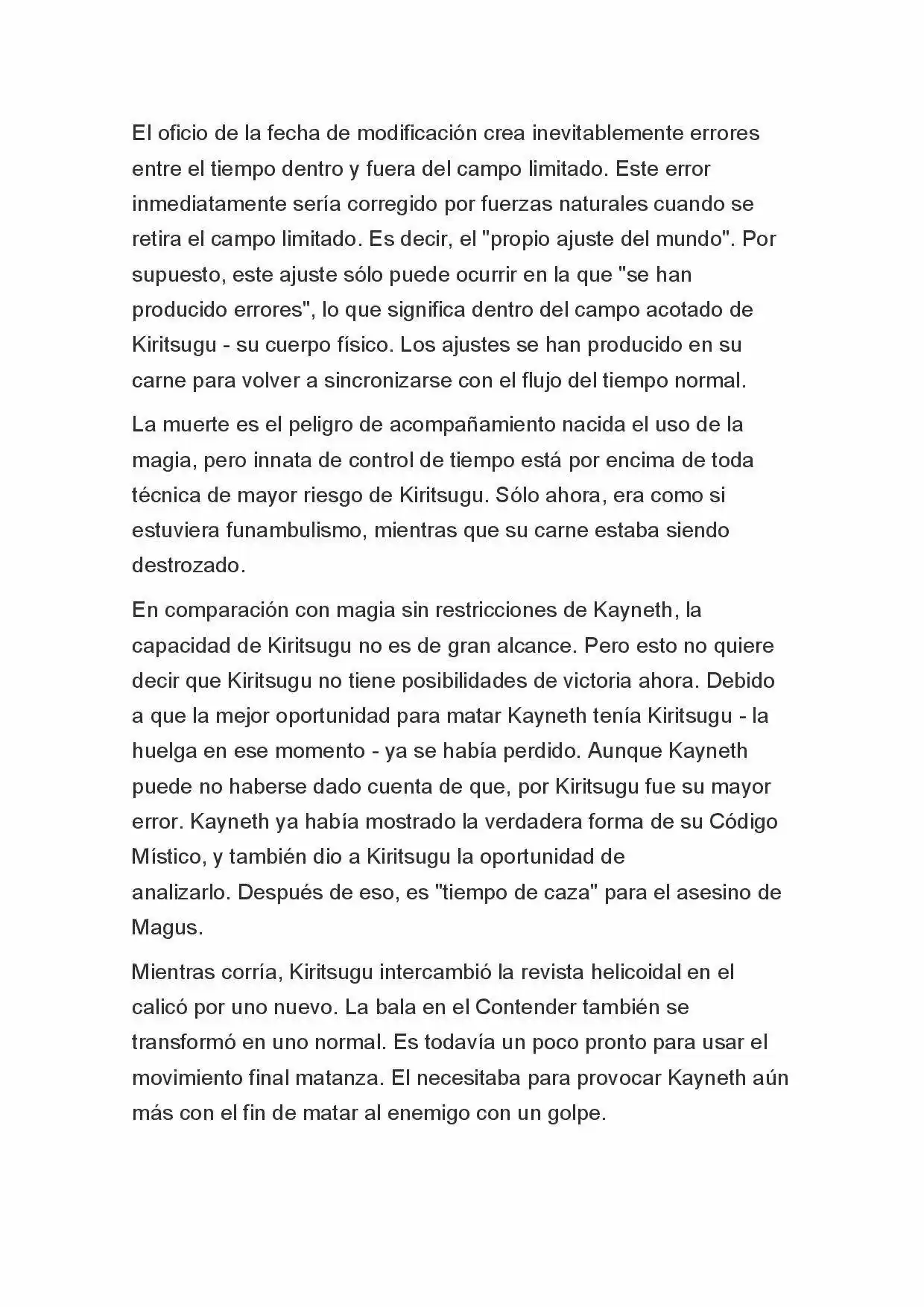 Fate Zero Novela capítulo 32, página 14
