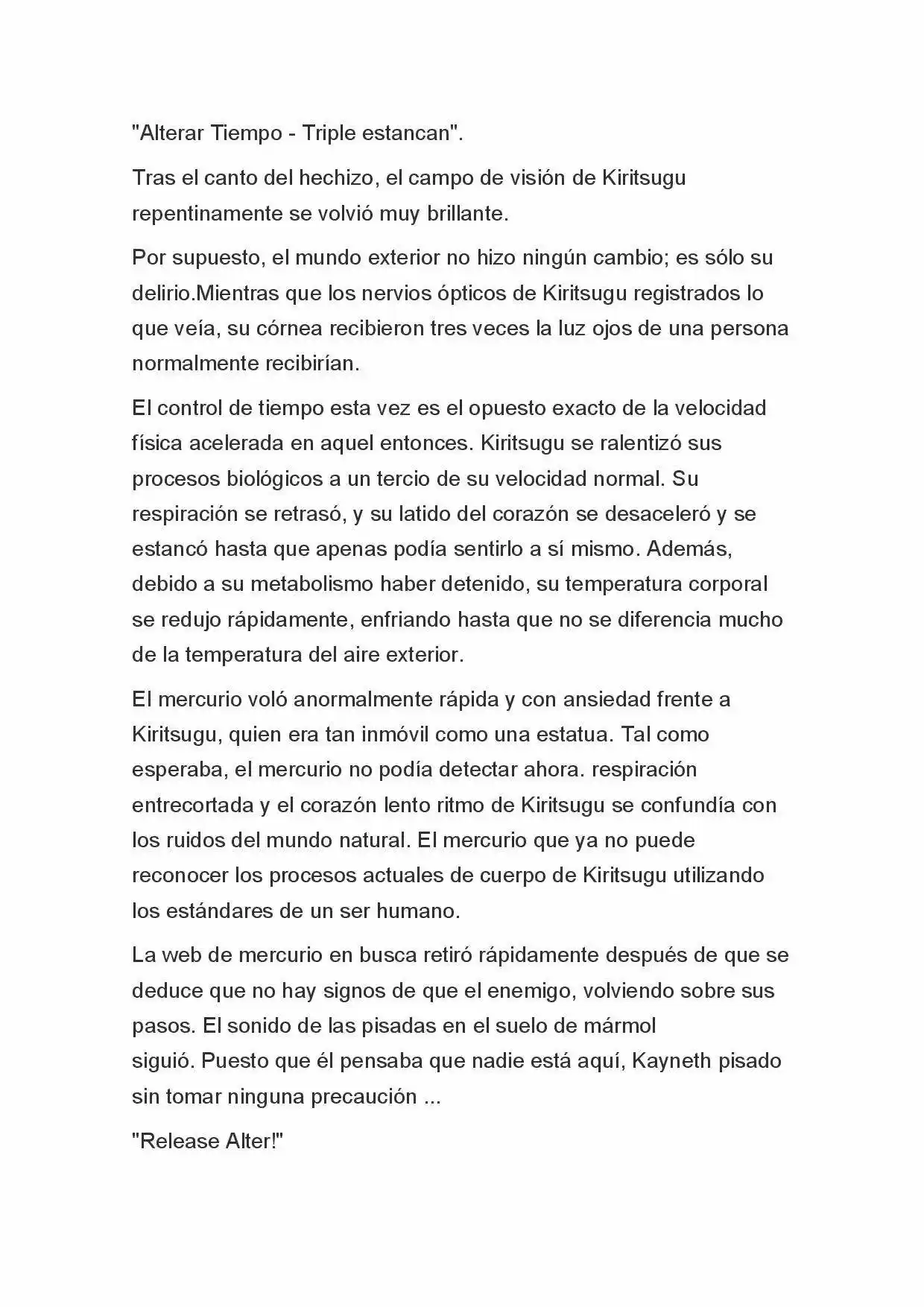 Fate Zero Novela capítulo 32, página 16