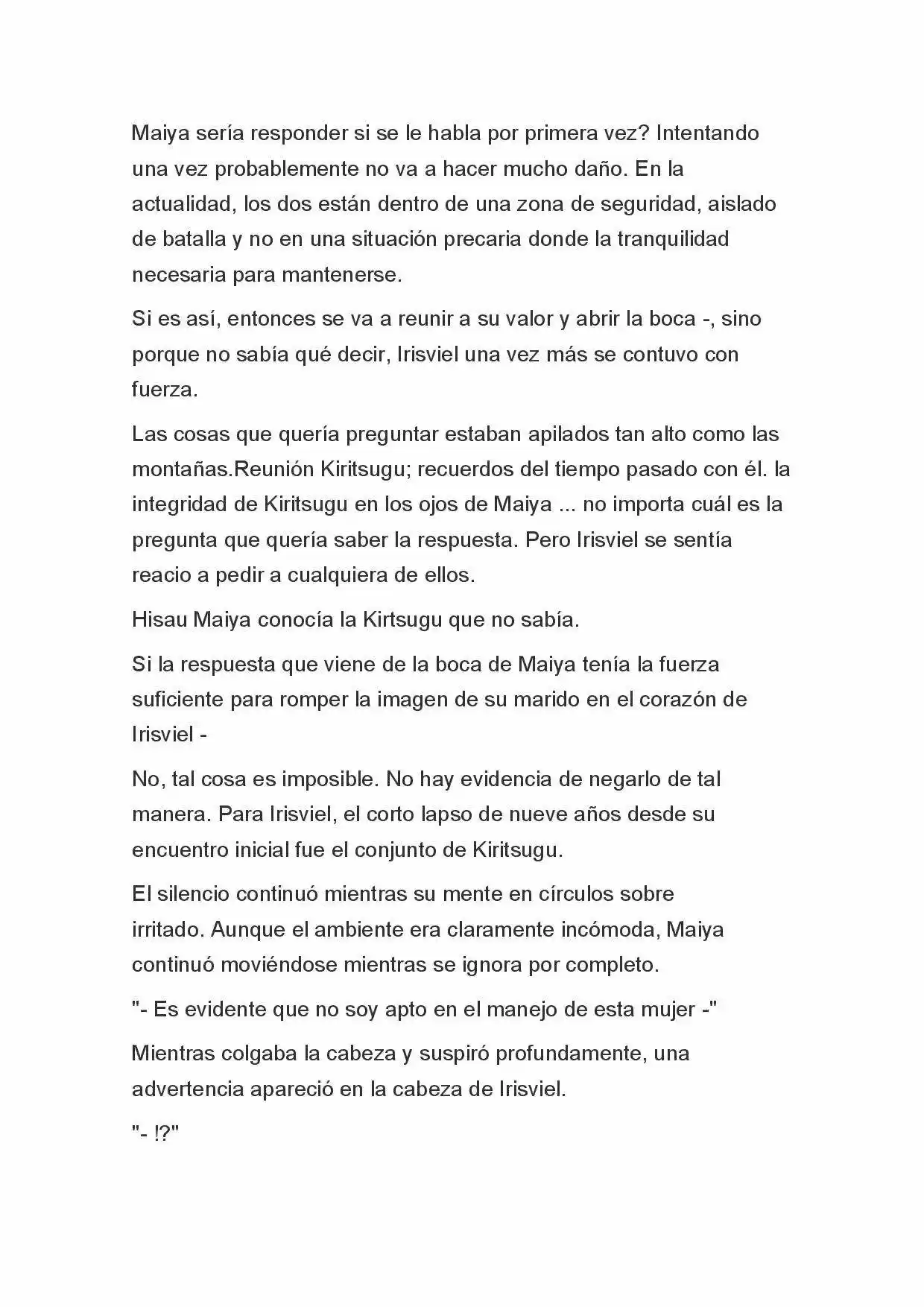 Fate Zero Novela capítulo 33, página 2