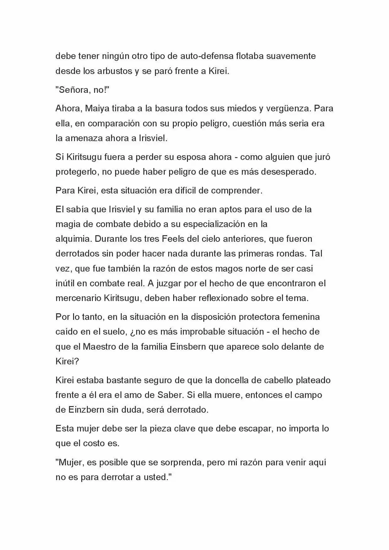 Fate Zero Novela capítulo 33, página 13