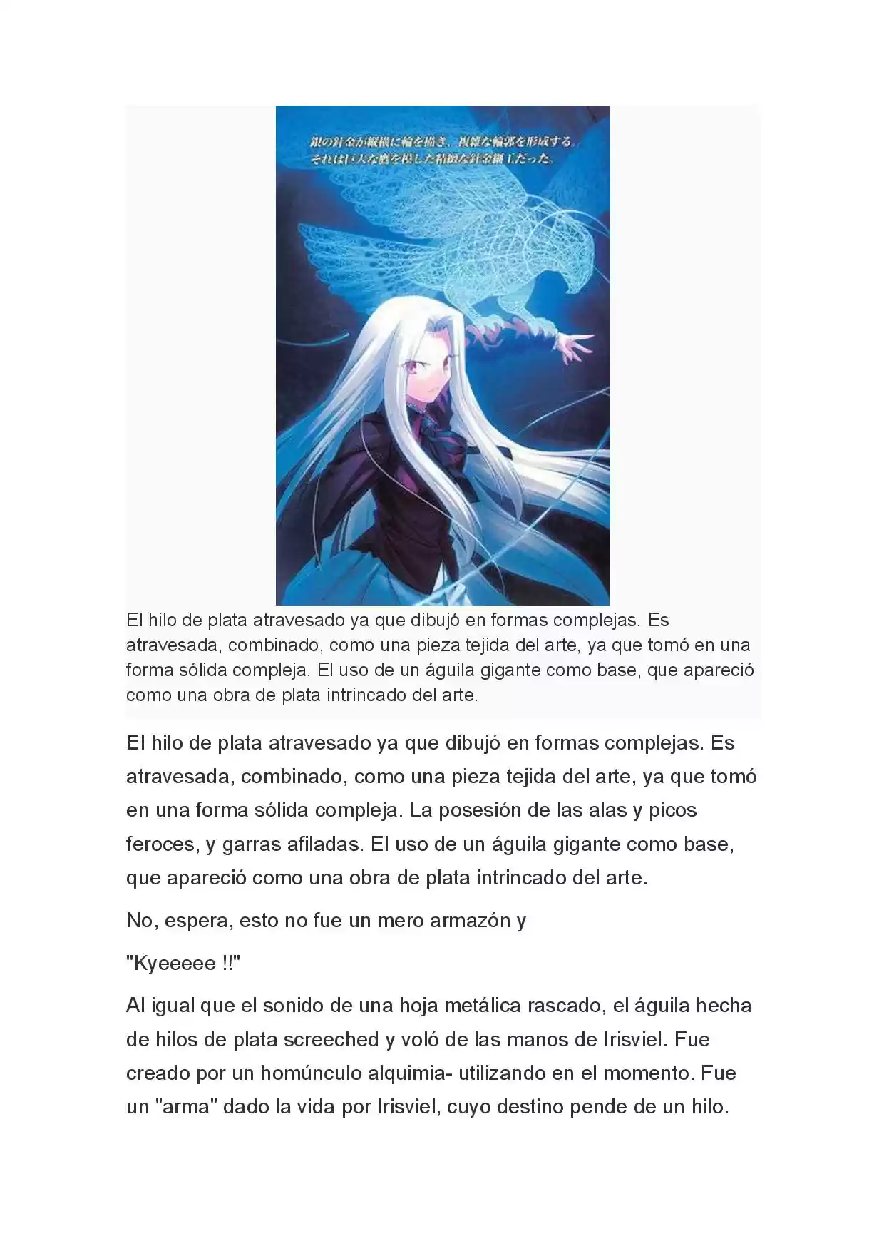 Fate Zero Novela capítulo 33, página 16