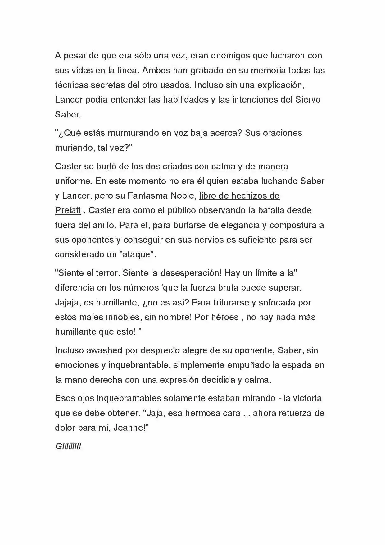 Fate Zero Novela capítulo 34, página 3