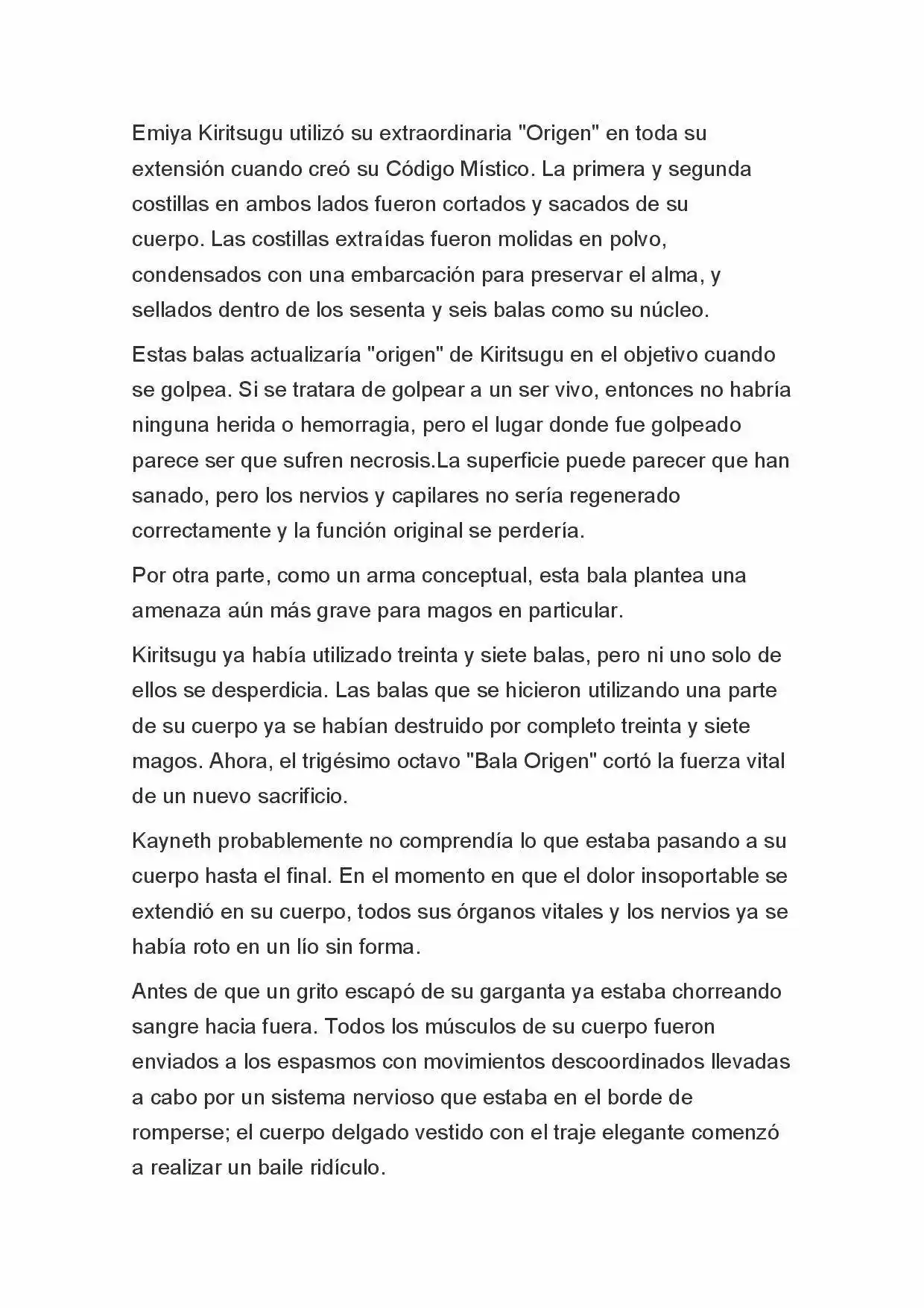 Fate Zero Novela capítulo 35, página 13