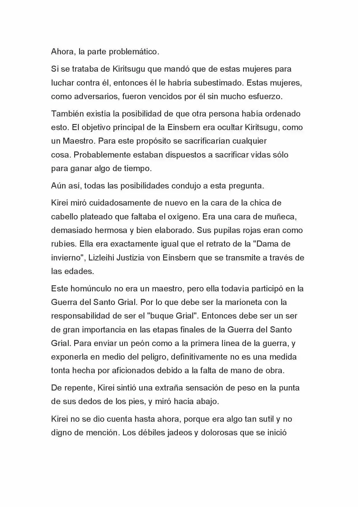 Fate Zero Novela capítulo 36, página 2