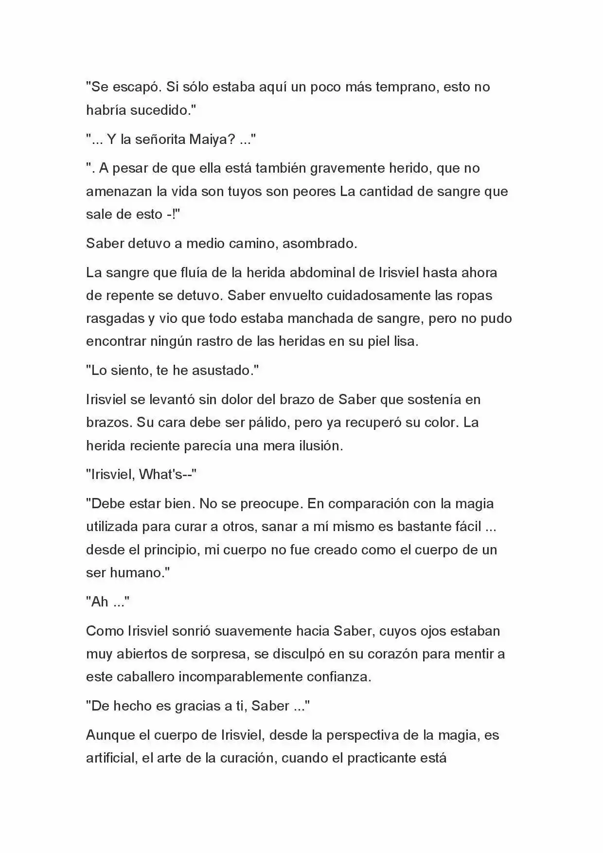 Fate Zero Novela capítulo 36, página 8