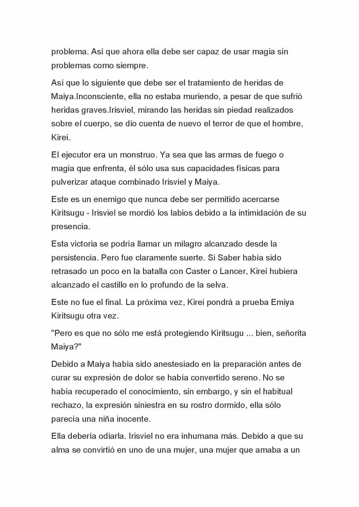 Fate Zero Novela capítulo 36, página 10