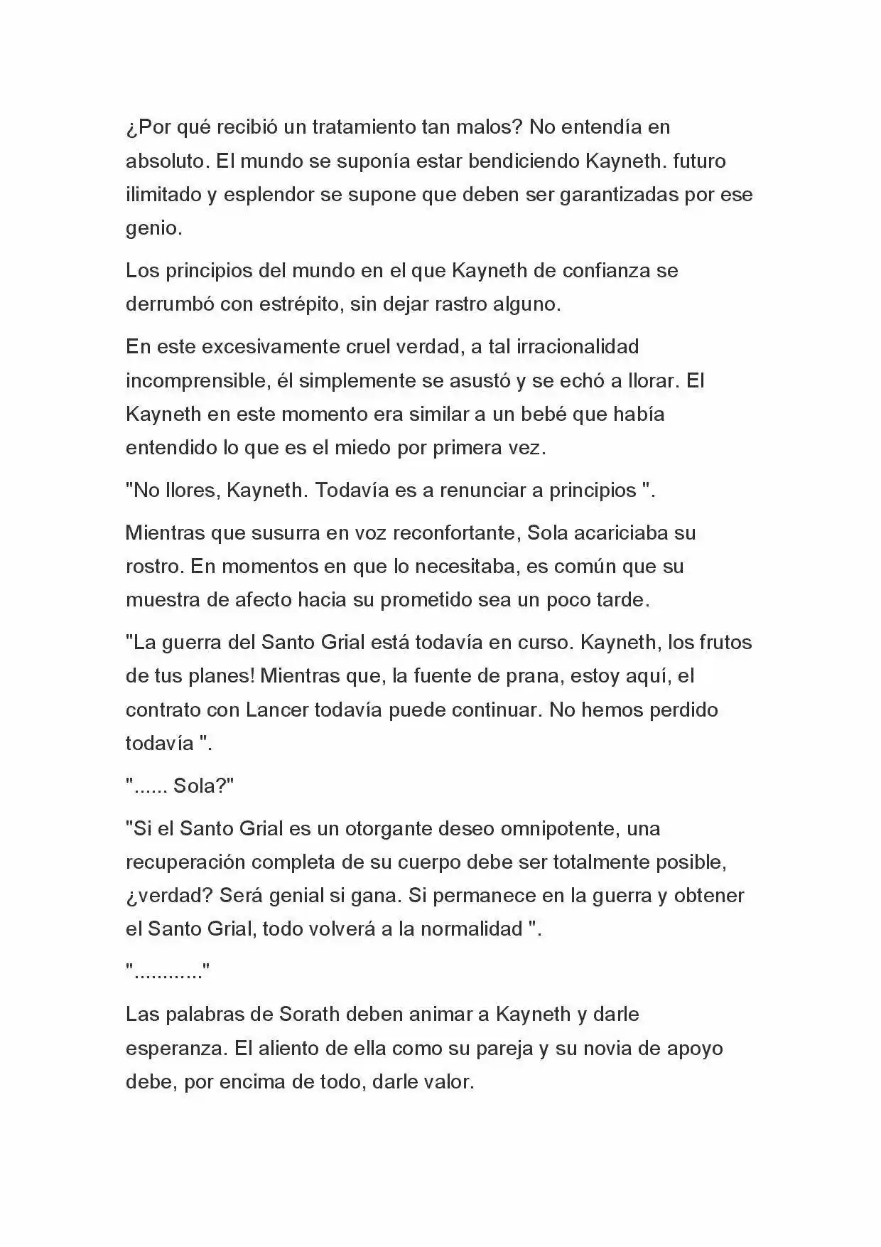 Fate Zero Novela capítulo 37, página 7
