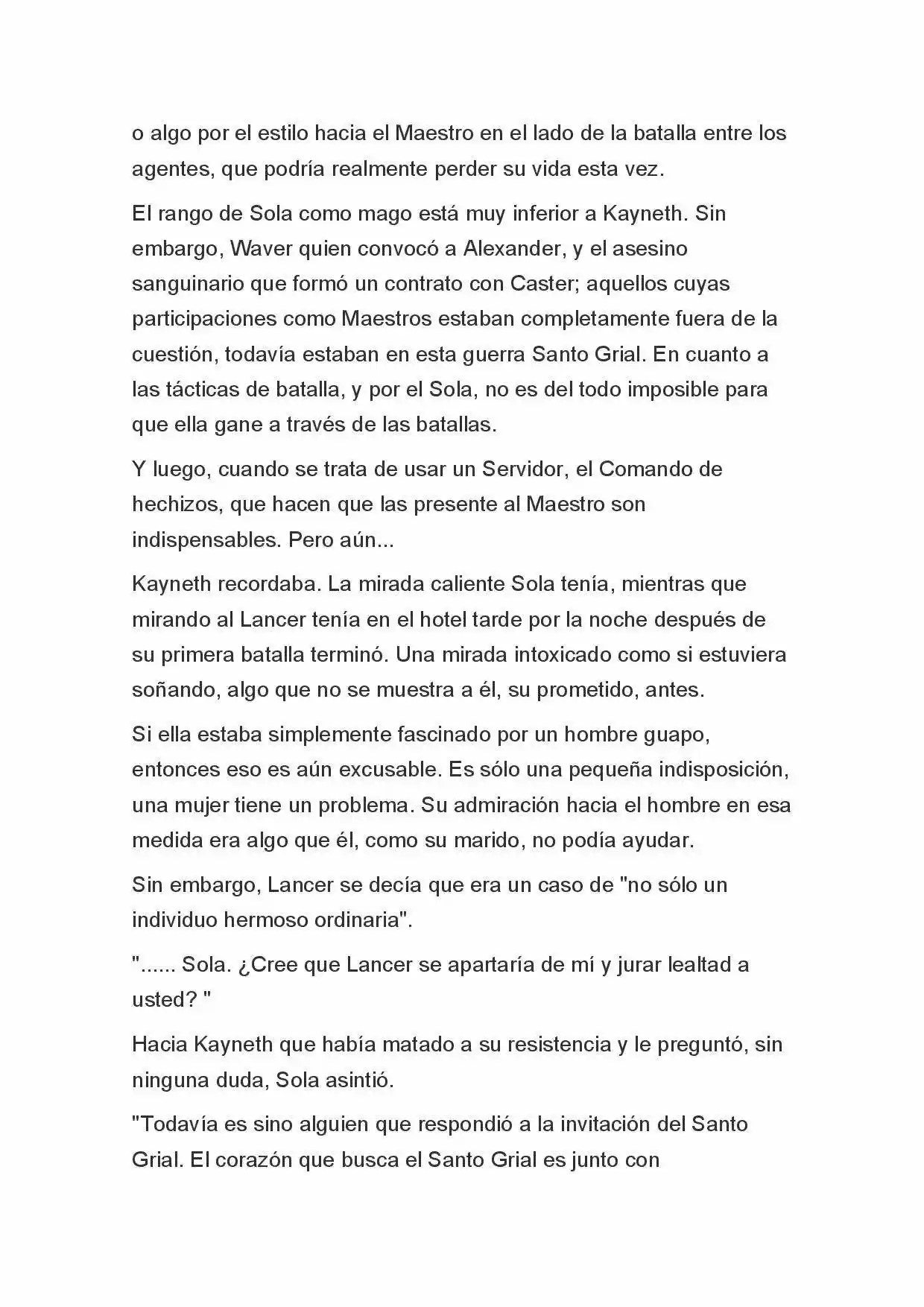 Fate Zero Novela capítulo 37, página 9
