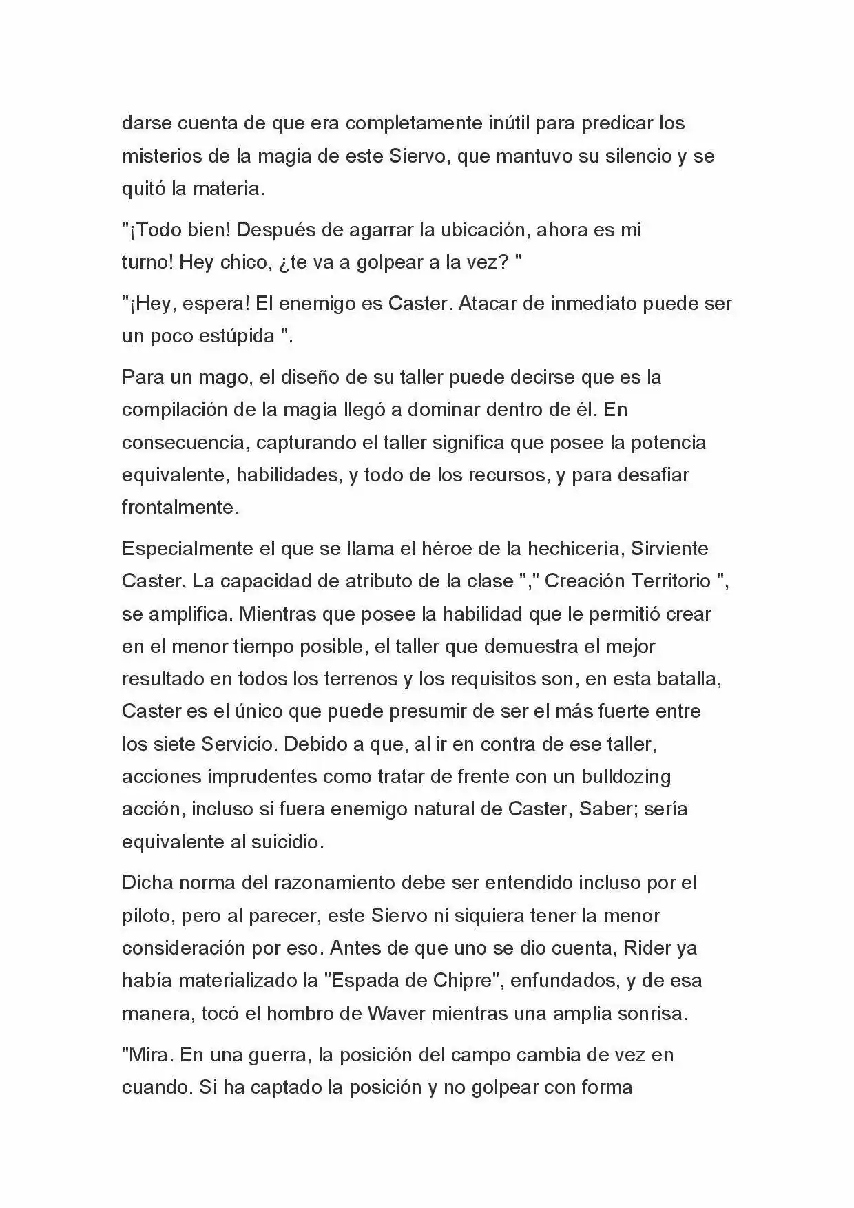 Fate Zero Novela capítulo 38, página 14