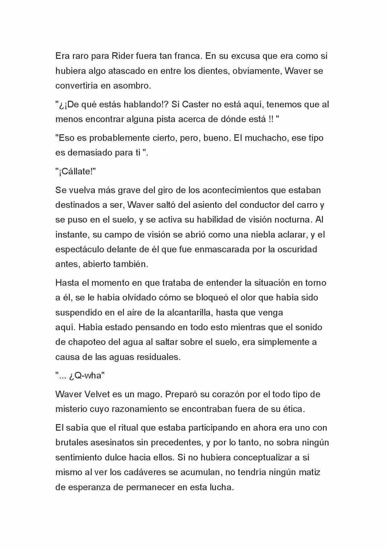 Fate Zero Novela capítulo 39, página 4