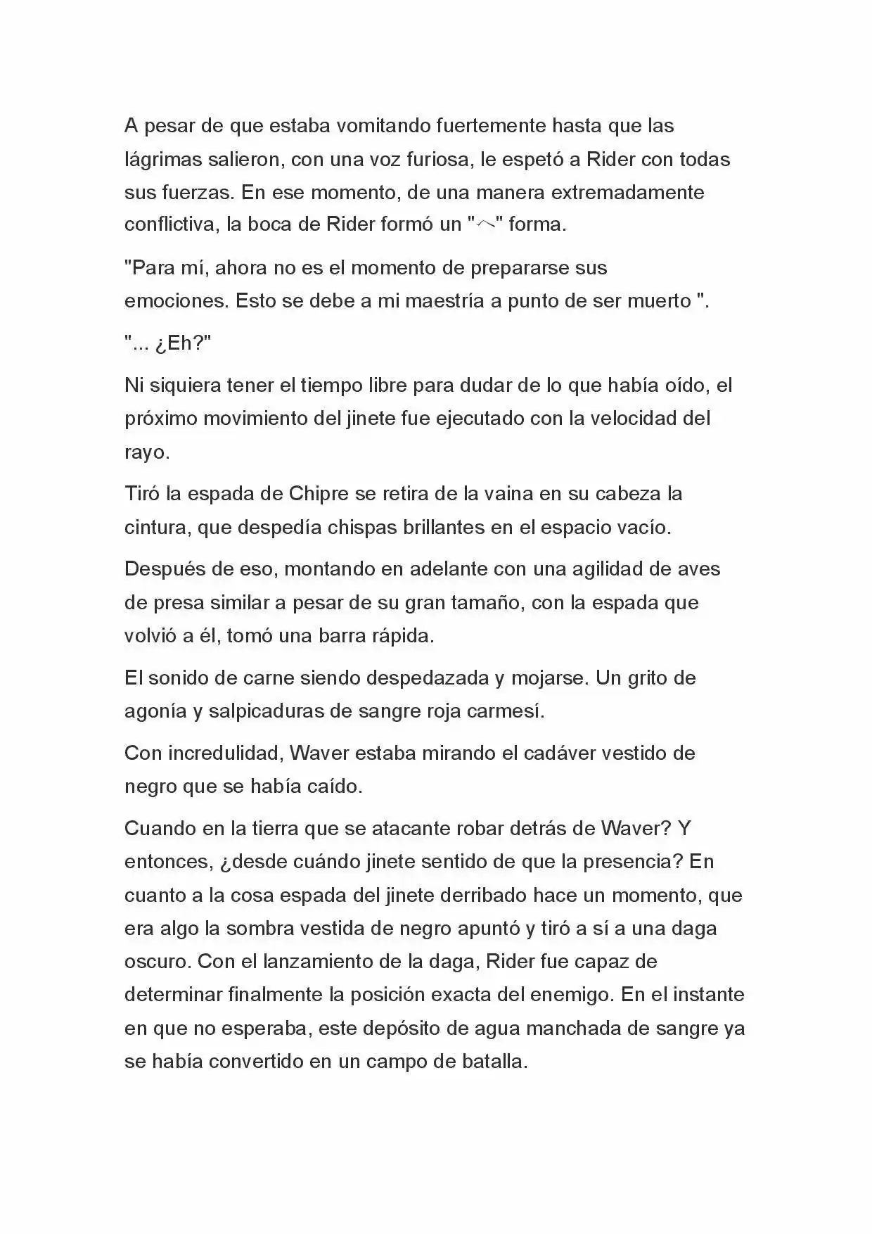 Fate Zero Novela capítulo 39, página 8