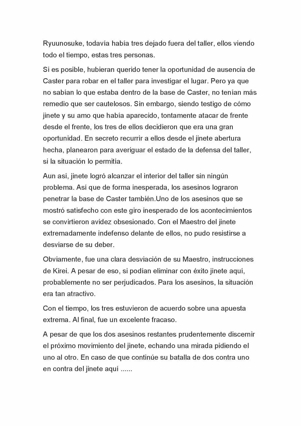 Fate Zero Novela capítulo 39, página 10