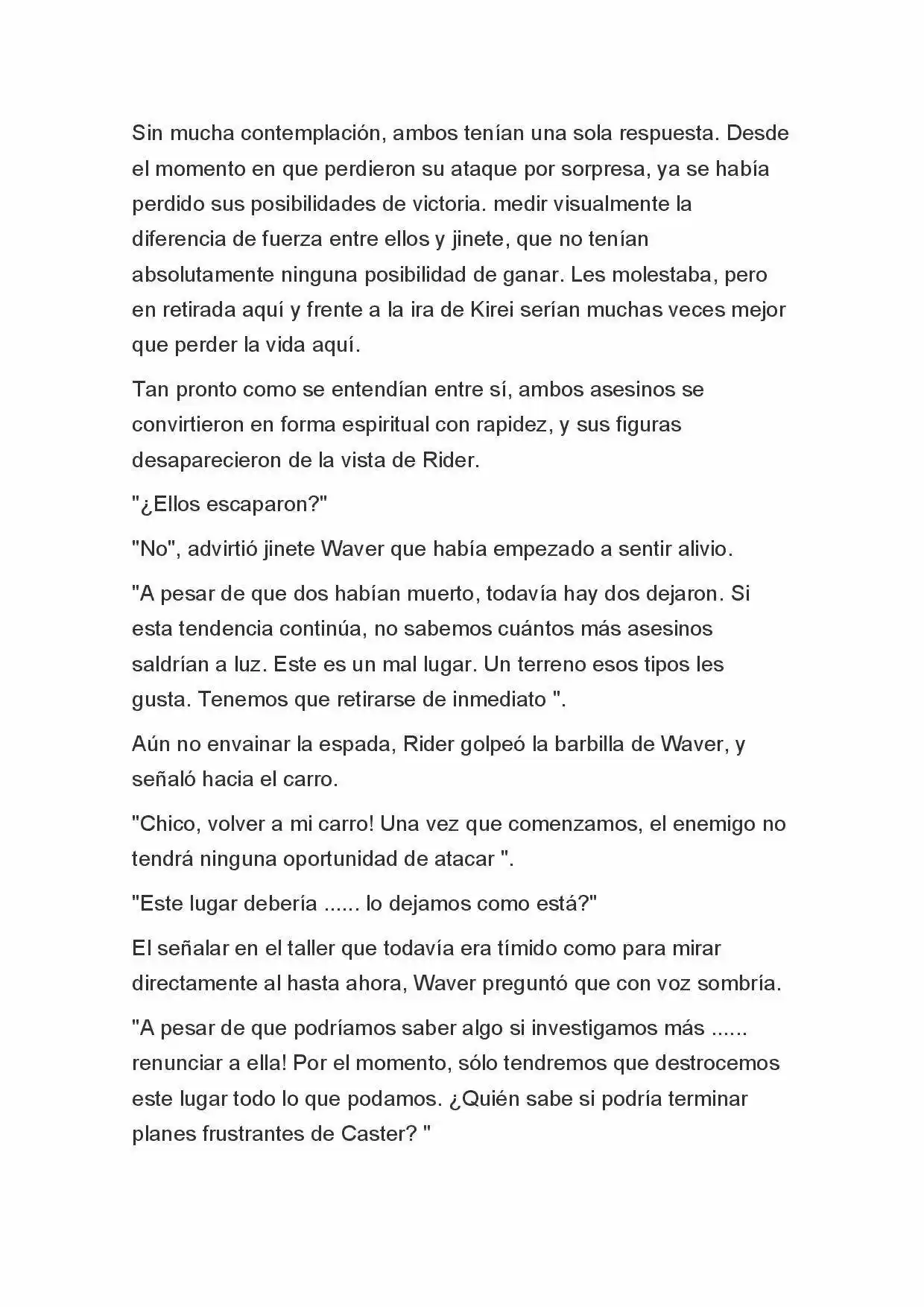 Fate Zero Novela capítulo 39, página 11