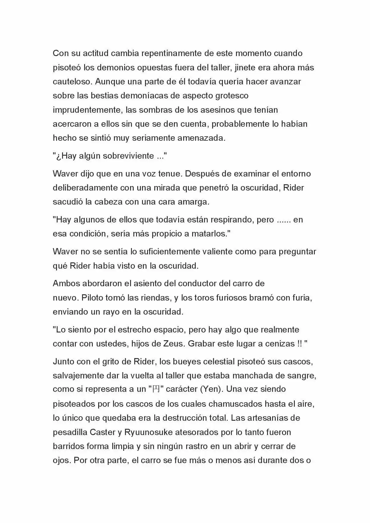 Fate Zero Novela capítulo 39, página 12