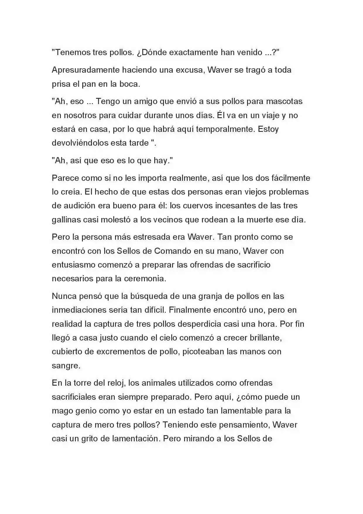 Fate Zero Novela capítulo 4, página 8