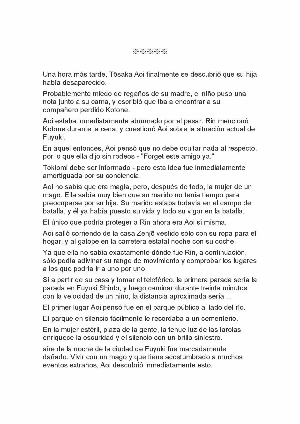 Fate Zero Novela capítulo 40, página 8
