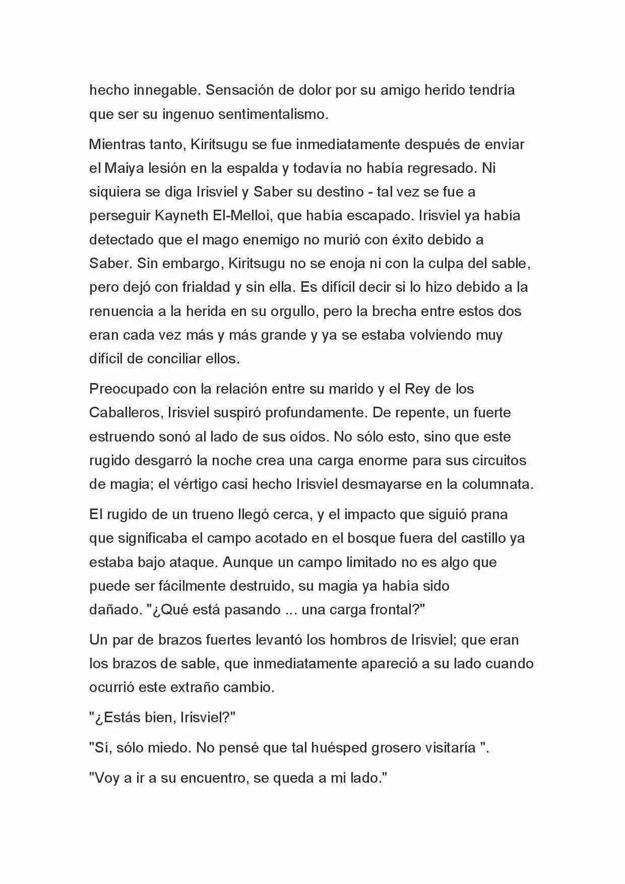 Fate Zero Novela capítulo 41, página 2