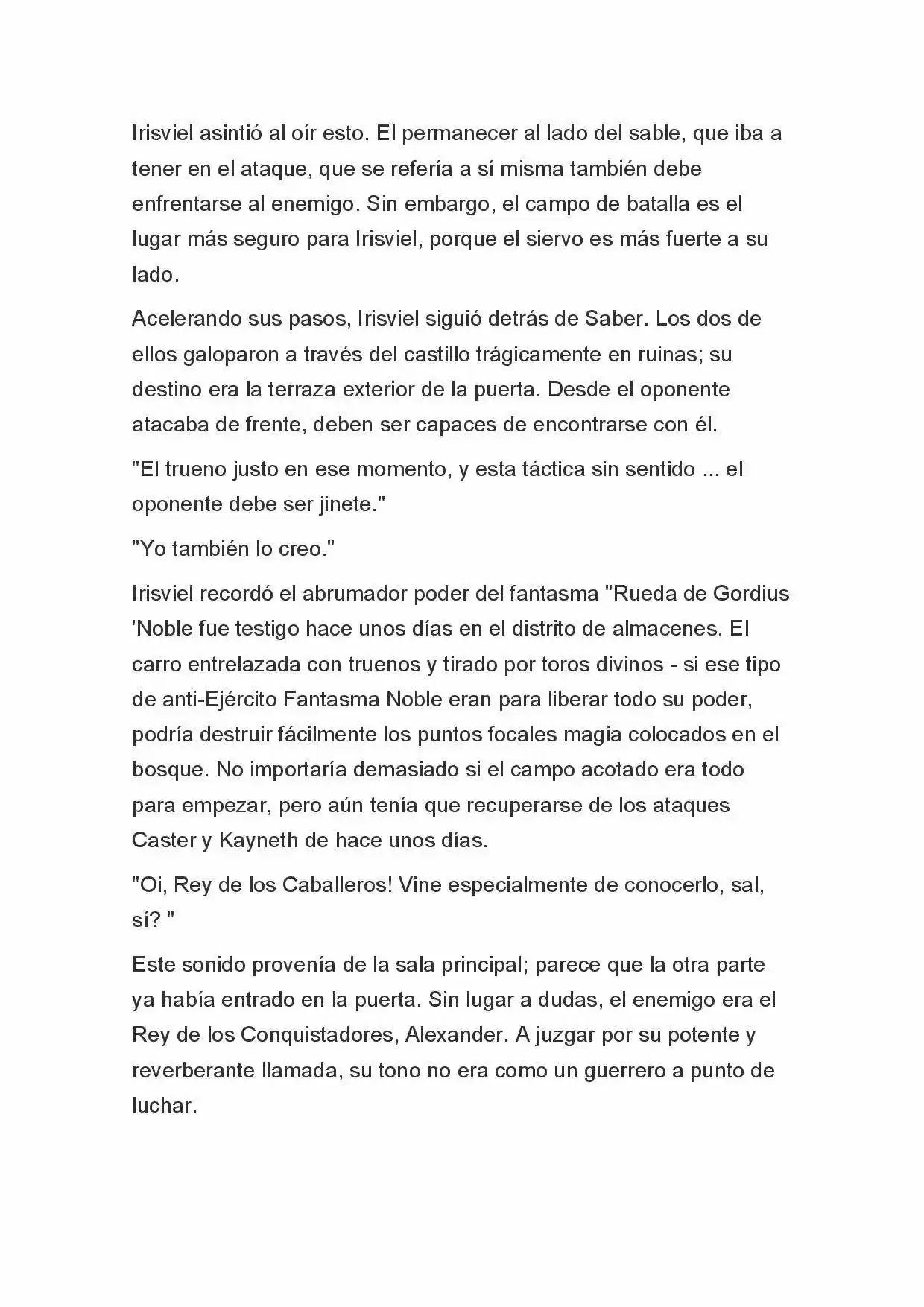 Fate Zero Novela capítulo 41, página 3