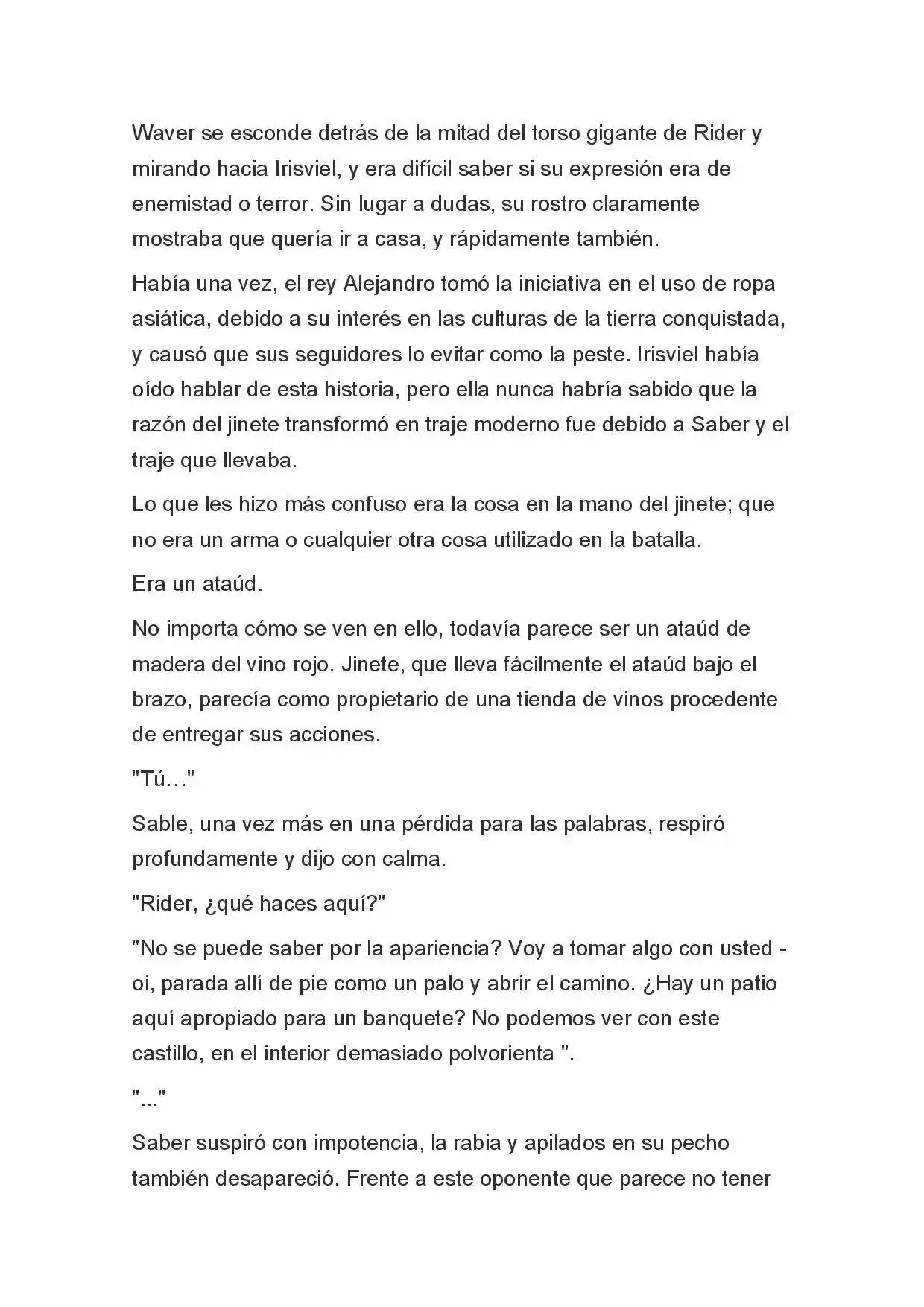 Fate Zero Novela capítulo 41, página 5