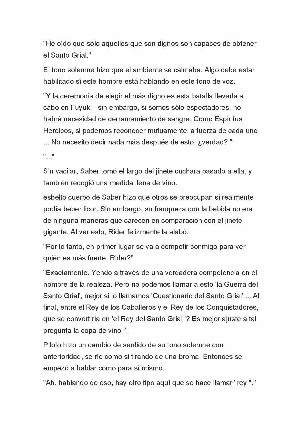 Fate Zero Novela capítulo 41, página 8