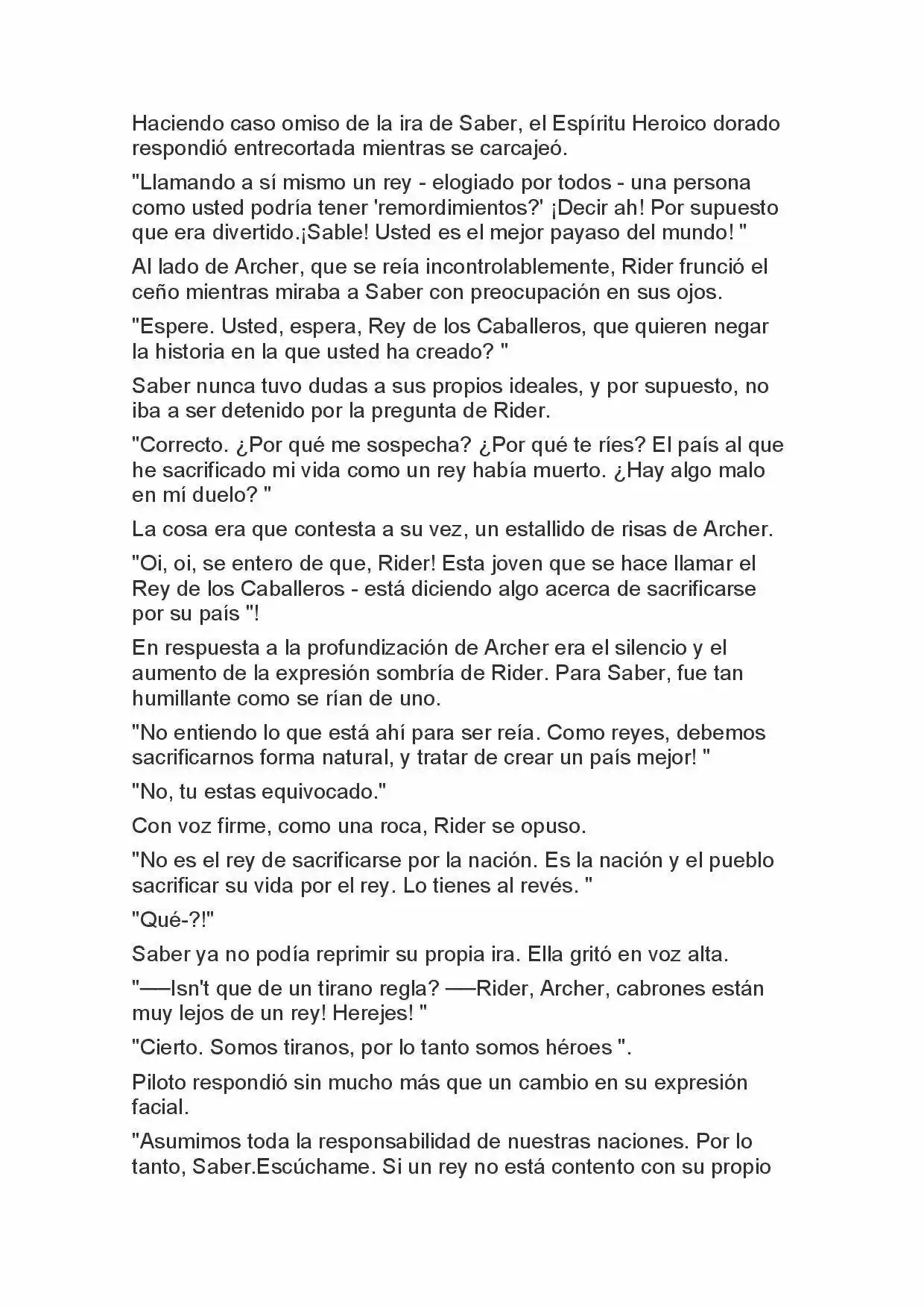 Fate Zero Novela capítulo 42, página 2