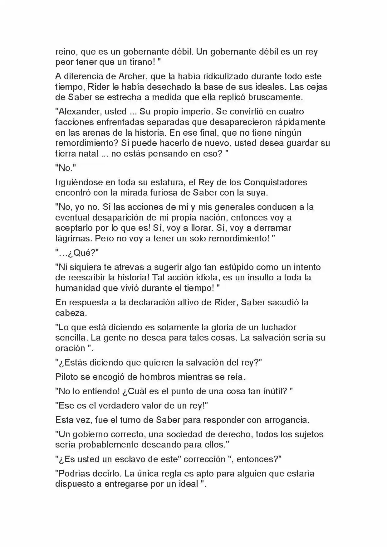 Fate Zero Novela capítulo 42, página 3