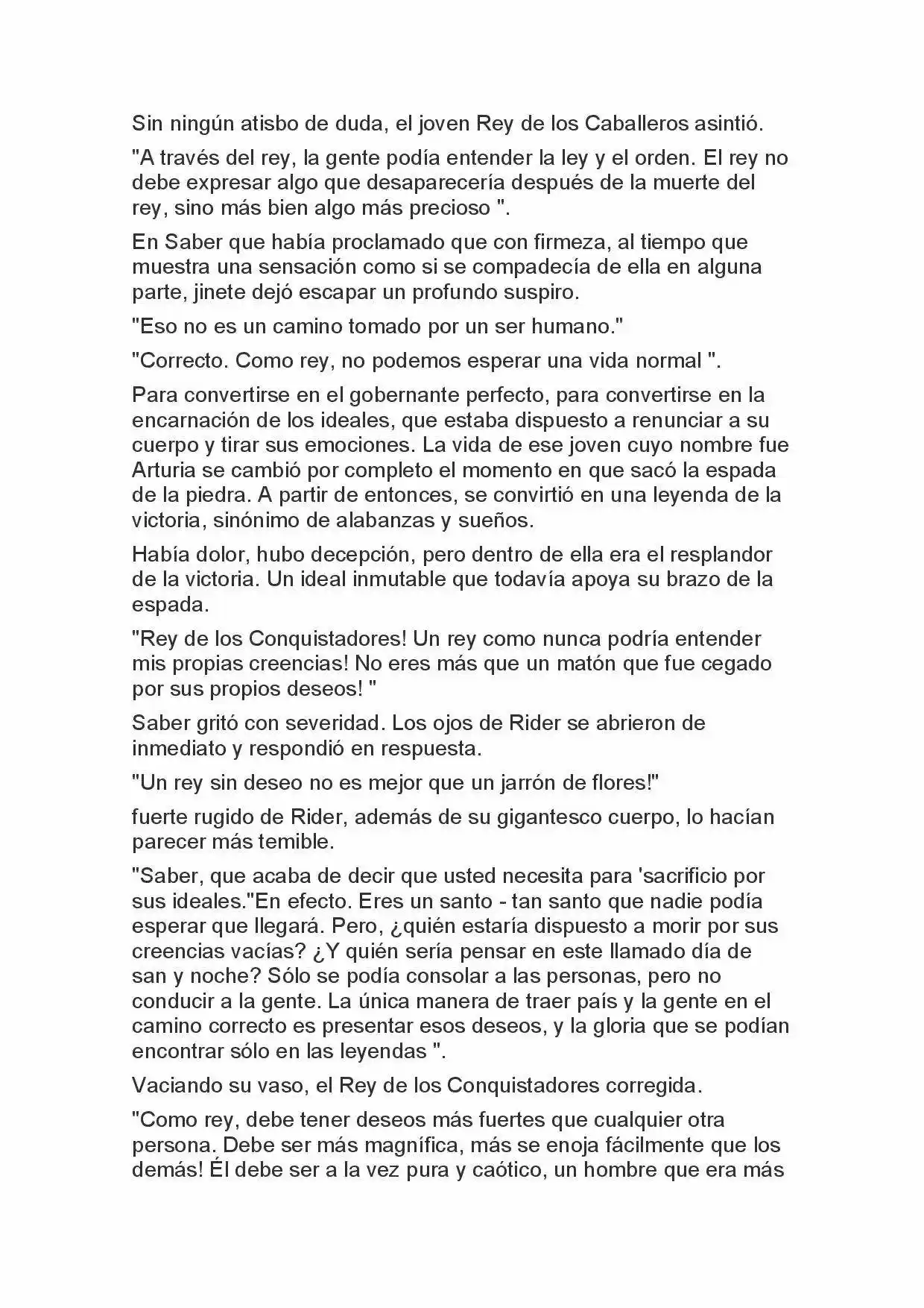 Fate Zero Novela capítulo 42, página 4